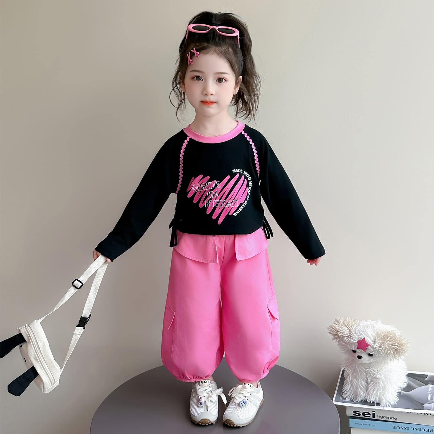 ATONGMU Черный Kids Повседневные спортивные костюмы Наборы - изображение 5