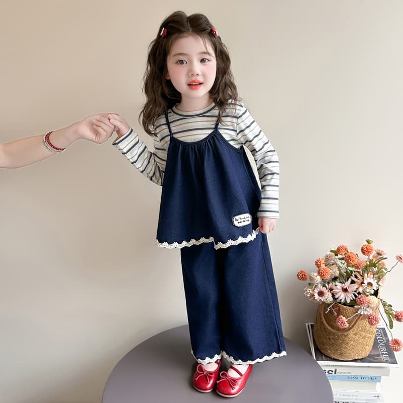 ATONGMU Синий Kids Повседневные спортивные костюмы Наборы - изображение 2