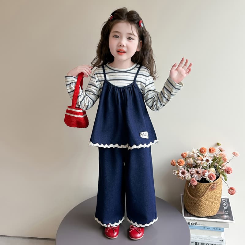 ATONGMU Синий Kids Повседневные спортивные костюмы Наборы - изображение 4