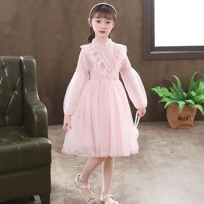 ATONGMU Розовые Детские Платья - изображение 5