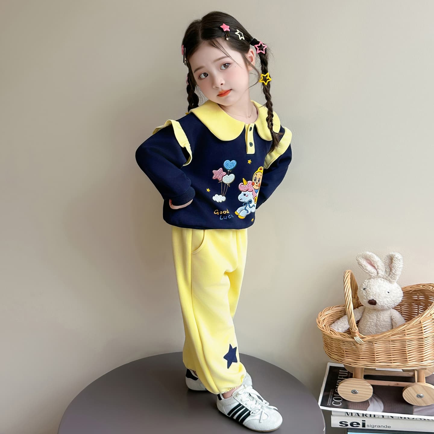 ATONGMU Цвет изображения Kids Повседневные спортивные костюмы Наборы - изображение 2