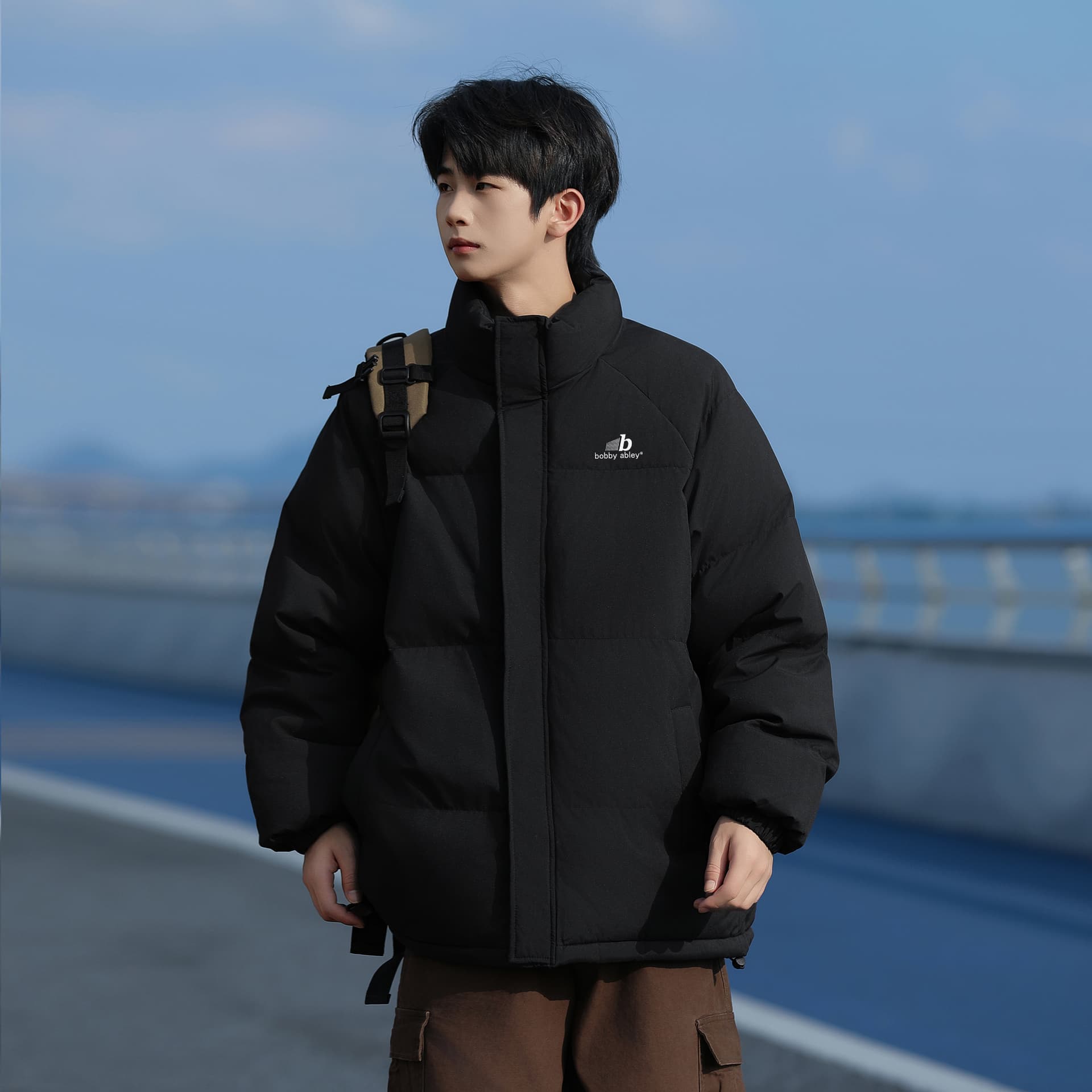 Зимняя куртка пуховик BOBBY ABLEY logo - изображение 5