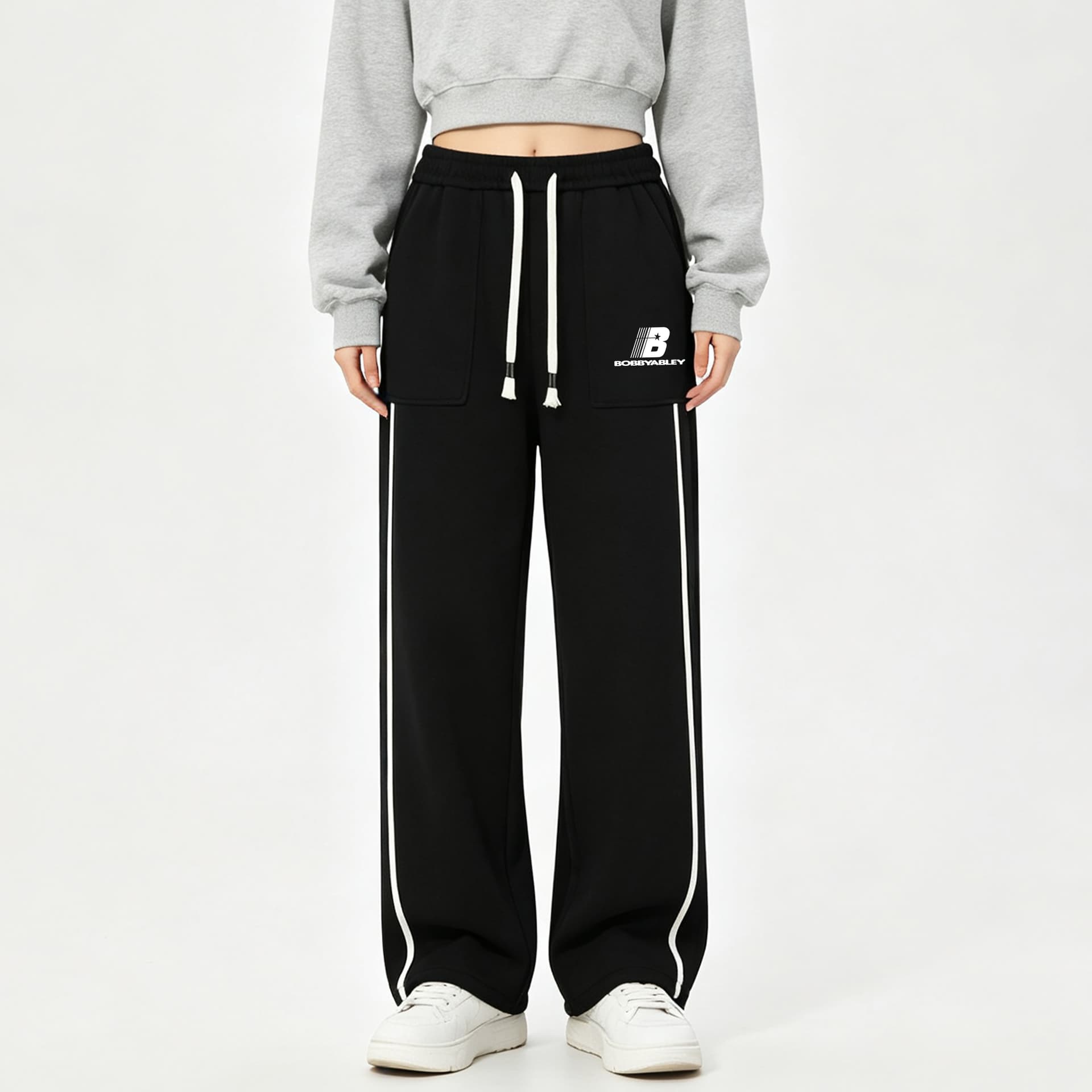 Штаны BOBBY ABLEY Унисекс Повседневные Брюки - изображение 5