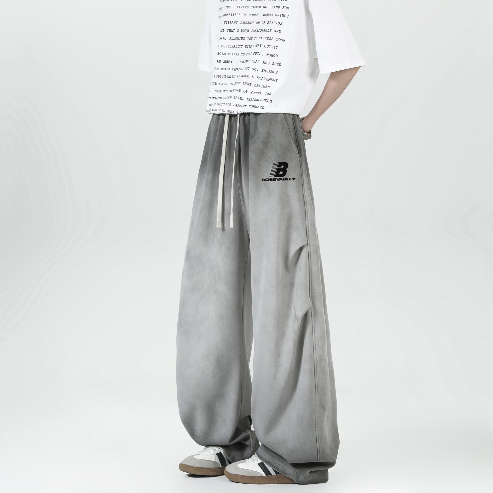Штаны BOBBY ABLEY Мужской Повседневные брюки - изображение 4