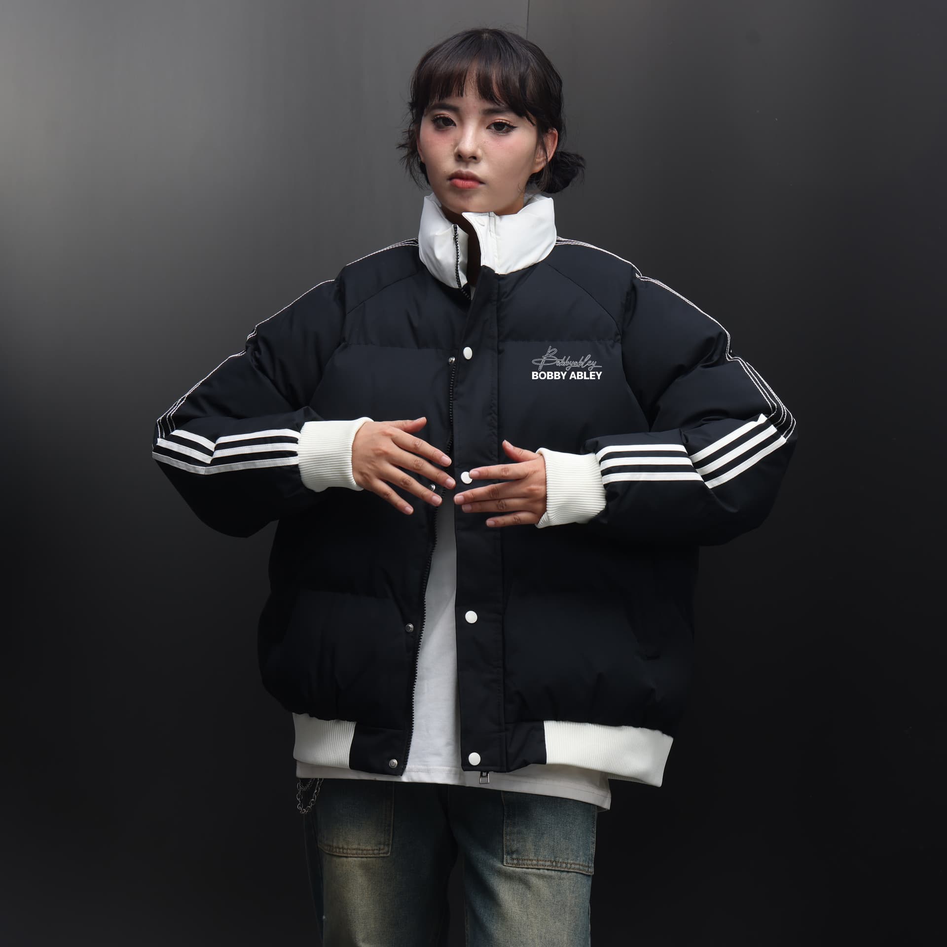 Зимняя куртка пуховик BOBBY ABLEY Logo - изображение 4