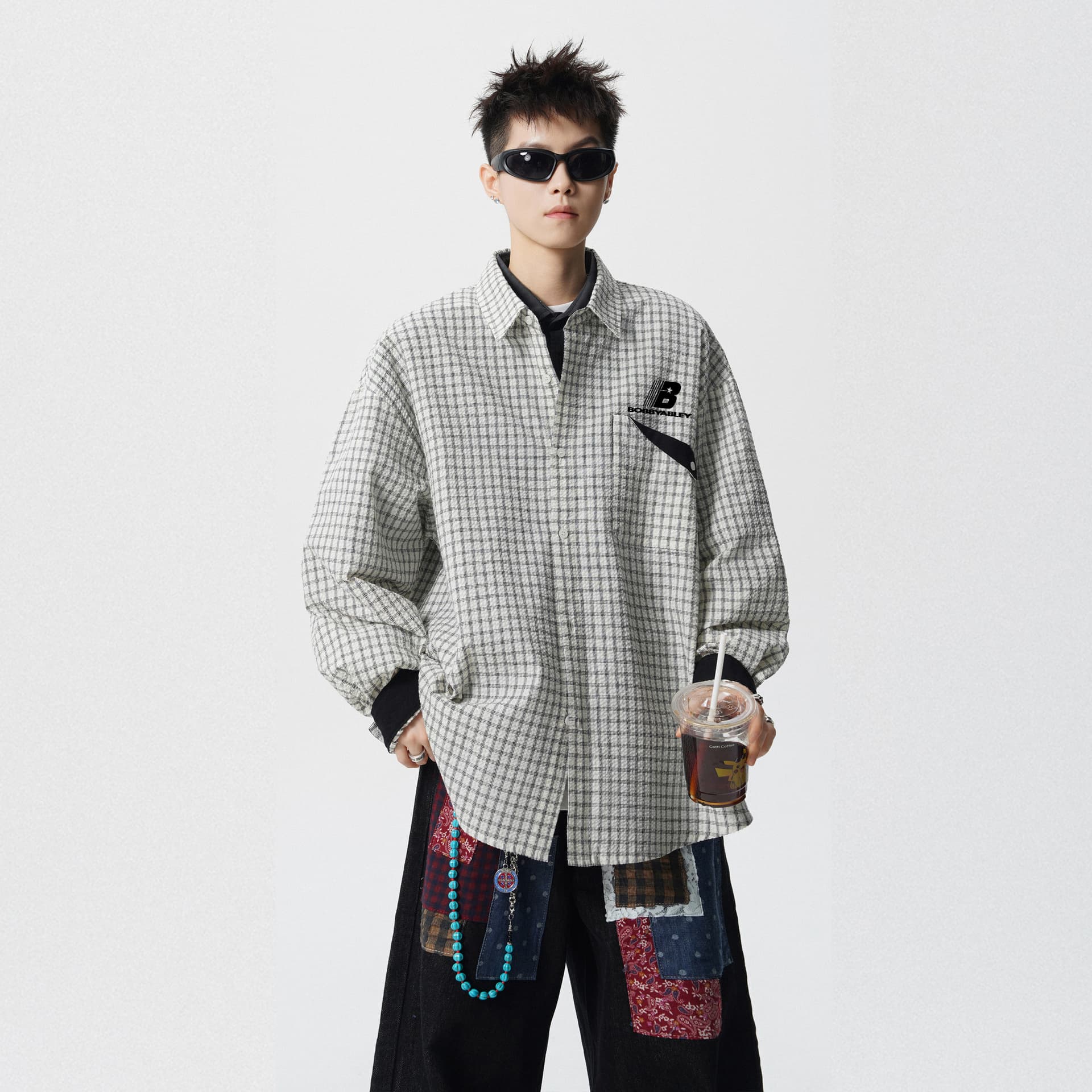 Рубашка BOBBY ABLEY Мужской Рубашки - изображение 4