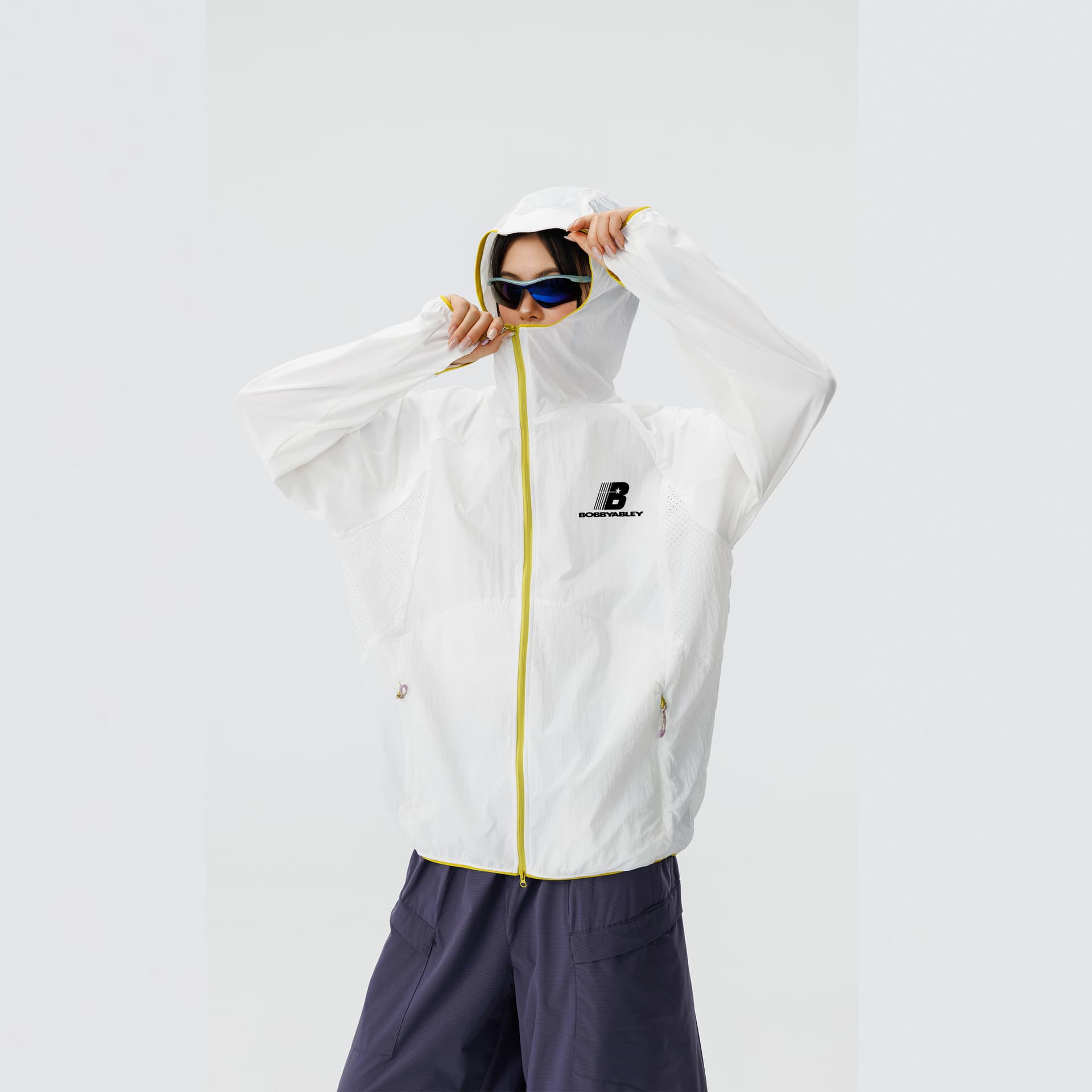 Легкая ветровка BOBBY ABLEY Унисекс Одежда с защитой от солнца - изображение 3