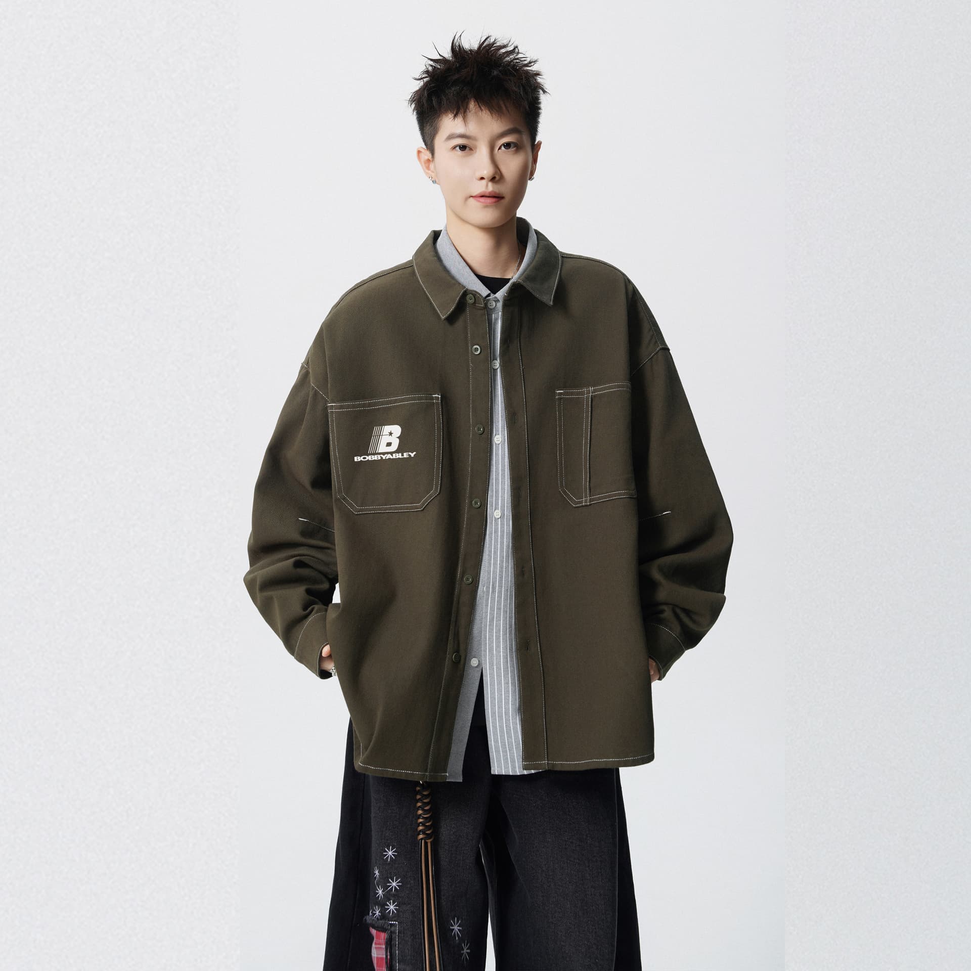 Рубашка BOBBY ABLEY Унисекс Рубашки - изображение 4