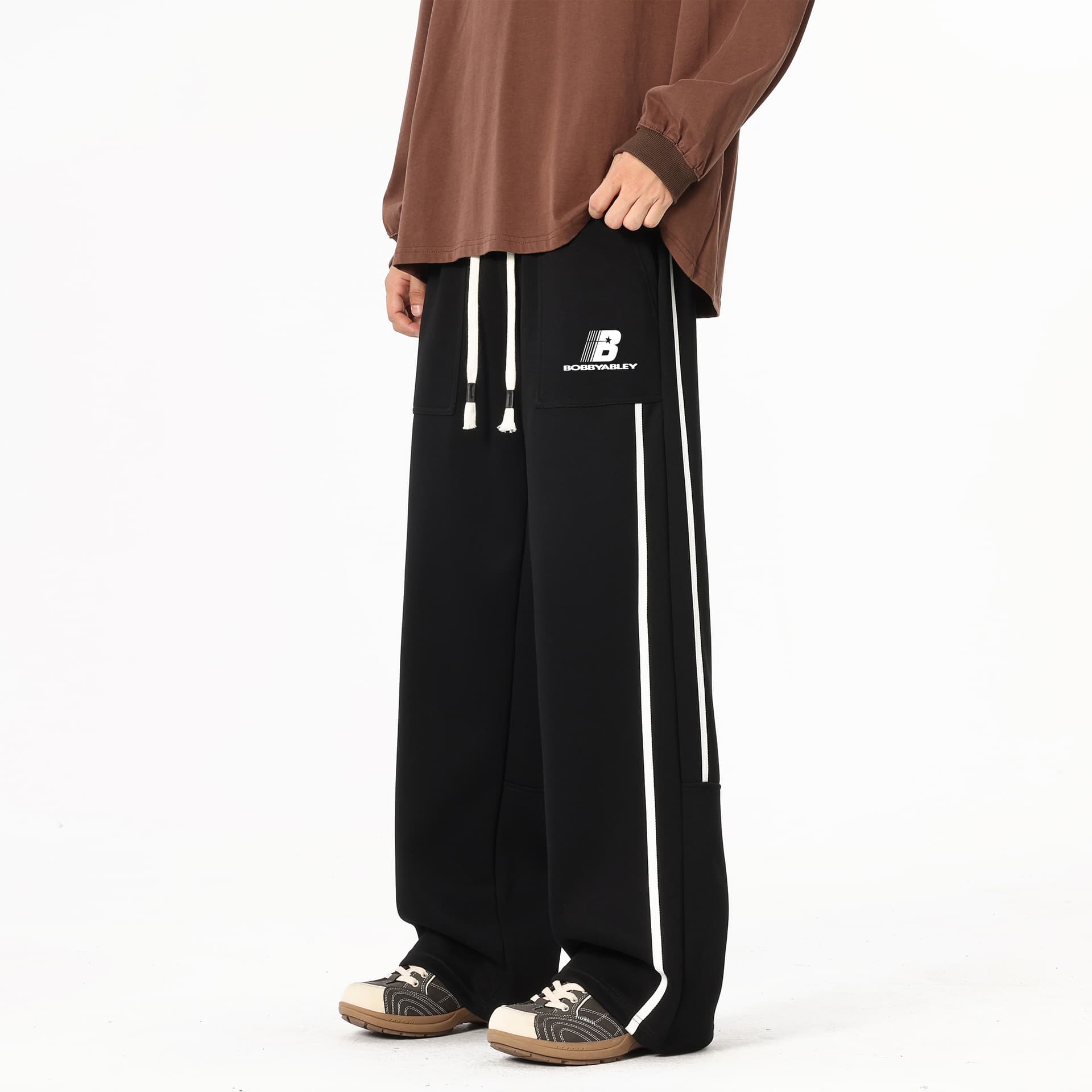 Штаны BOBBY ABLEY Унисекс Повседневные Брюки - изображение 3