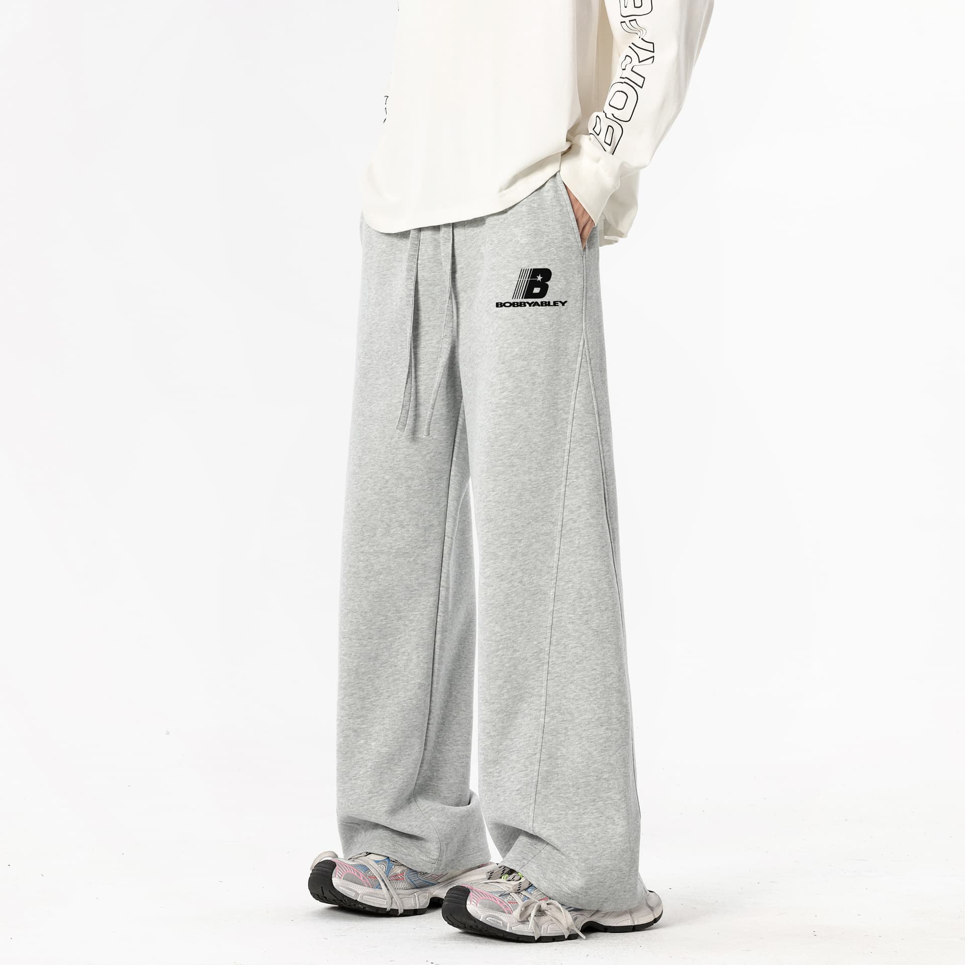 Штаны BOBBY ABLEY Унисекс Повседневные Брюки - изображение 4