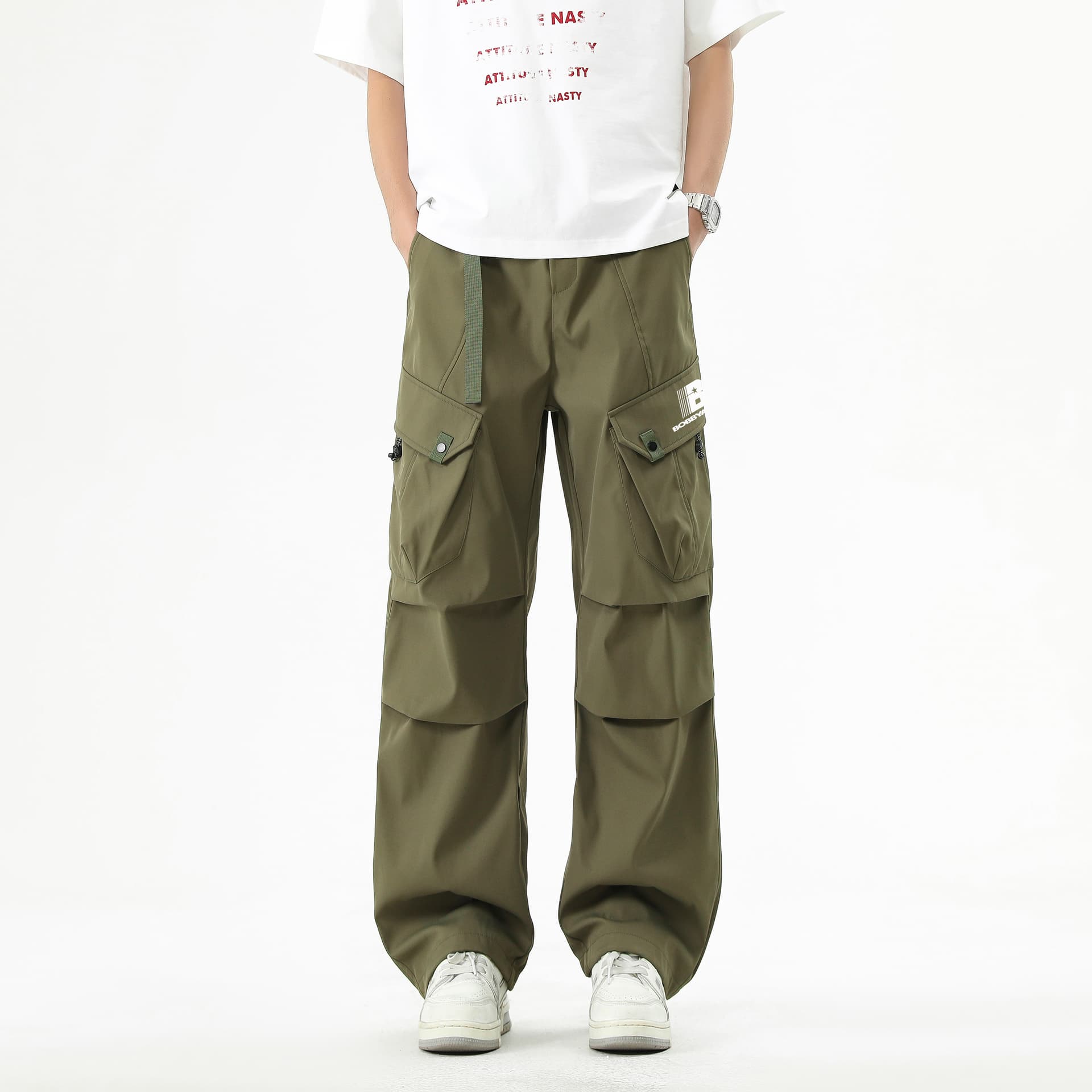 Штаны BOBBY ABLEY Унисекс Карго Брюки - изображение 3