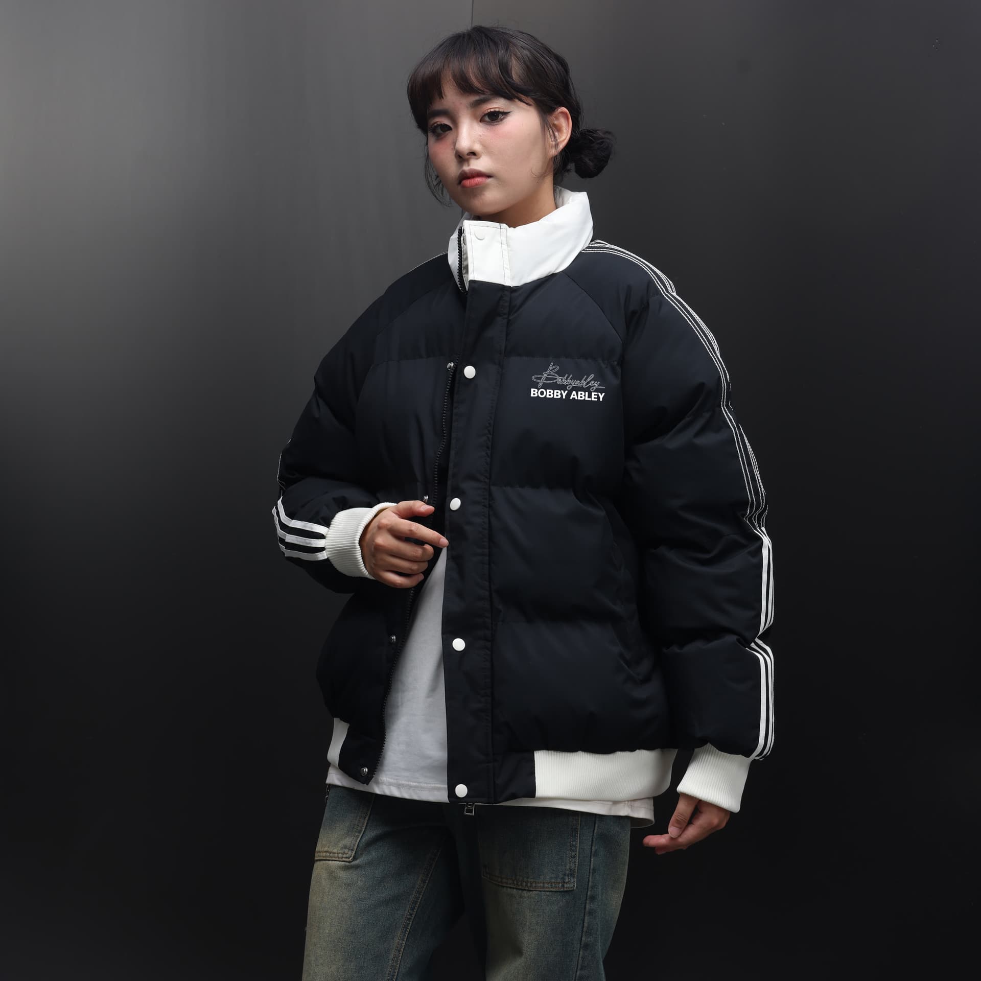 Зимняя куртка пуховик BOBBY ABLEY Logo - изображение 5