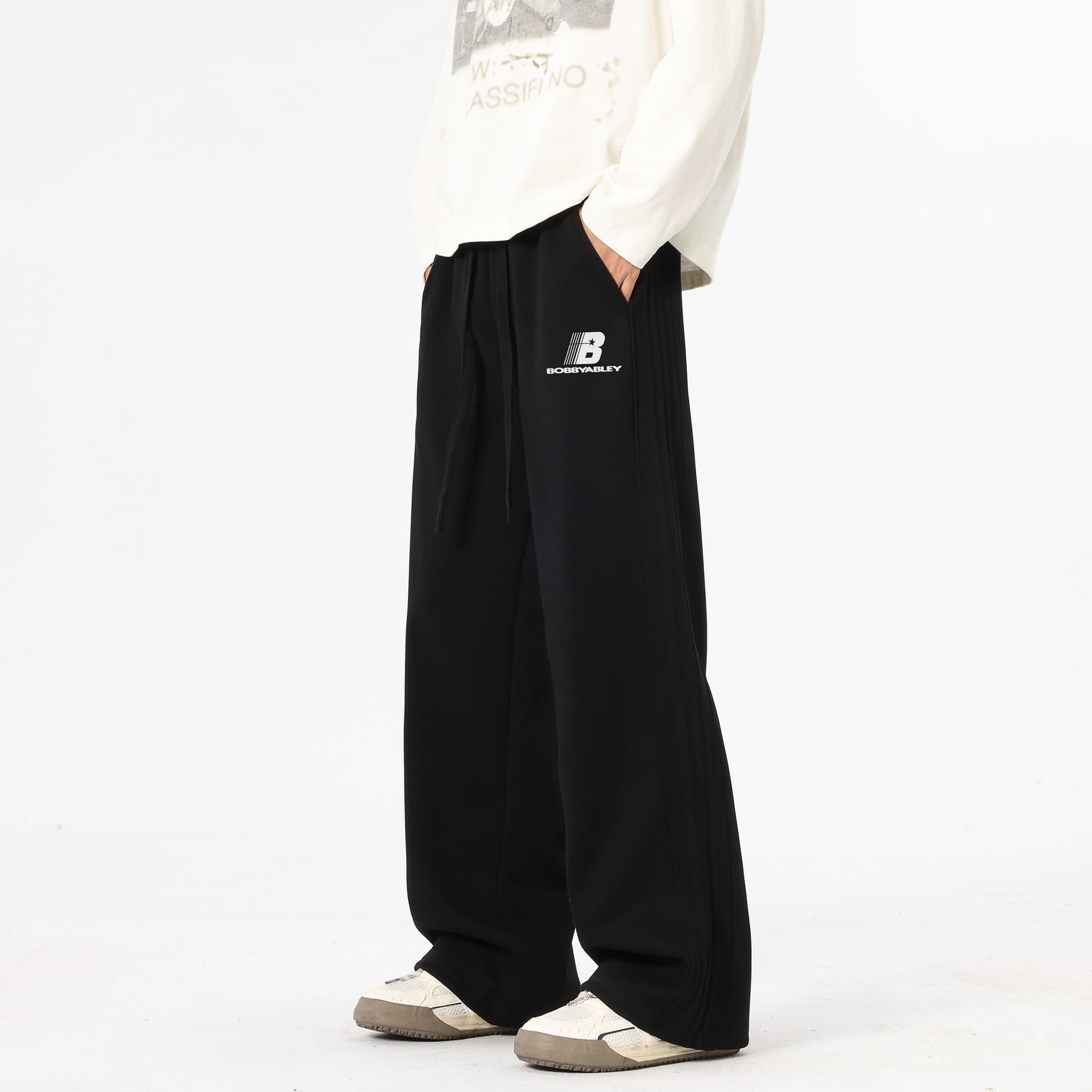 Штаны BOBBY ABLEY Трикотажная ткань Повседневные брюки Мужской - изображение 3