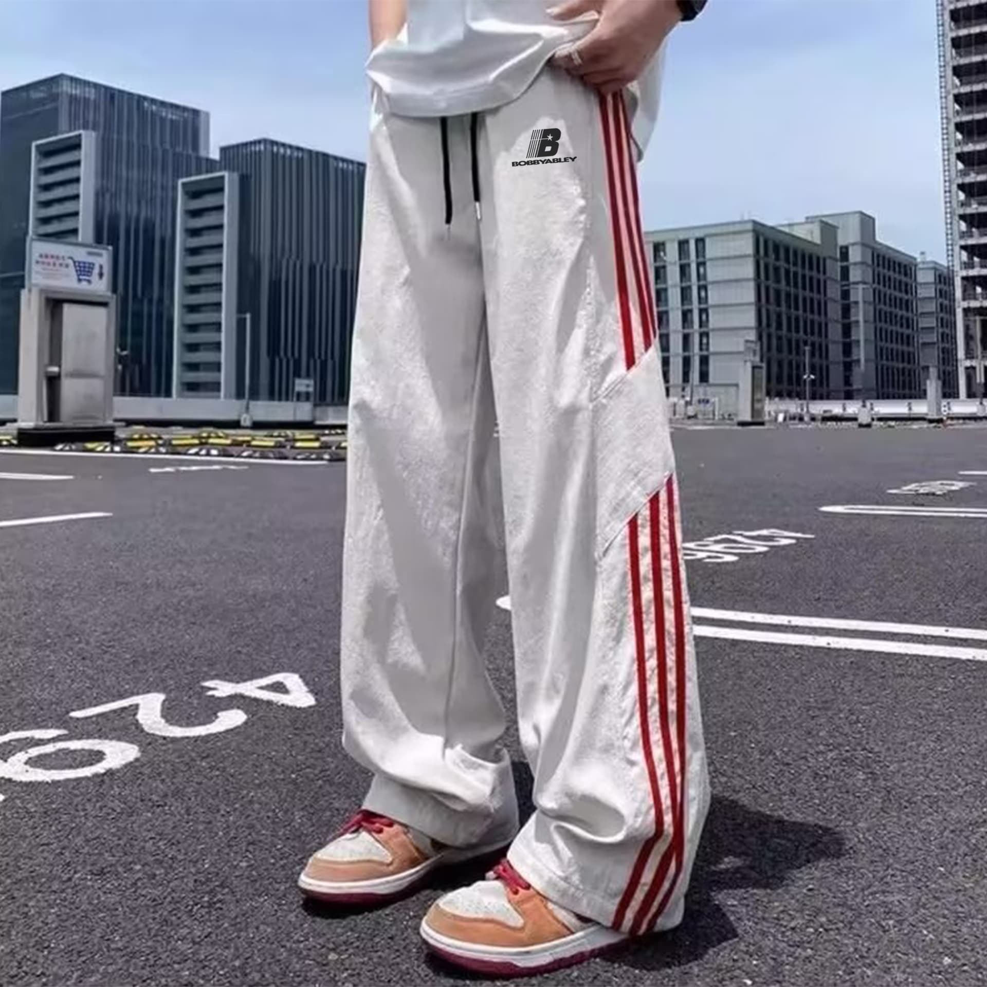 Штаны BOBBY ABLEY Унисекс Повседневные Брюки - изображение 2