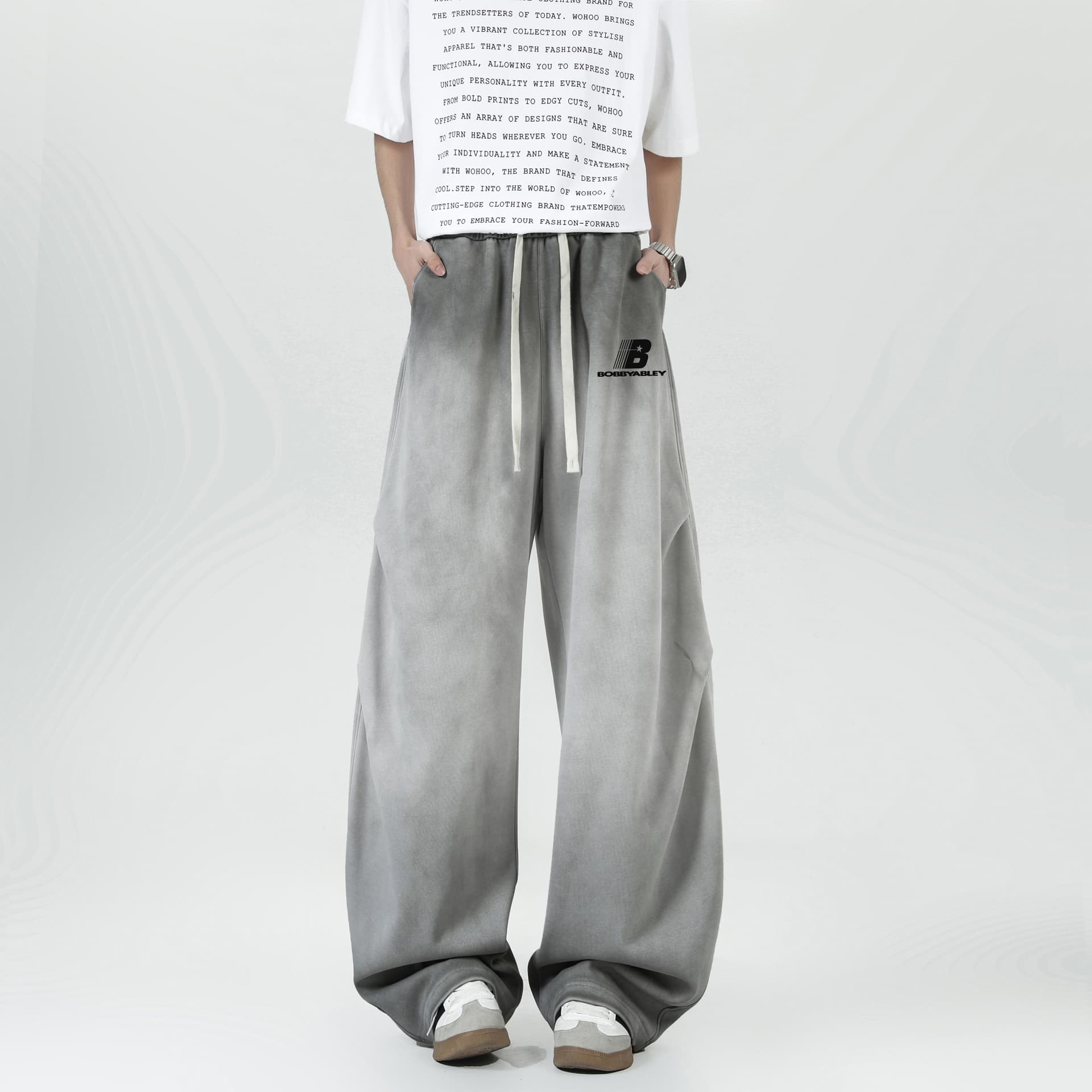 Штаны BOBBY ABLEY Мужской Повседневные брюки - изображение 2