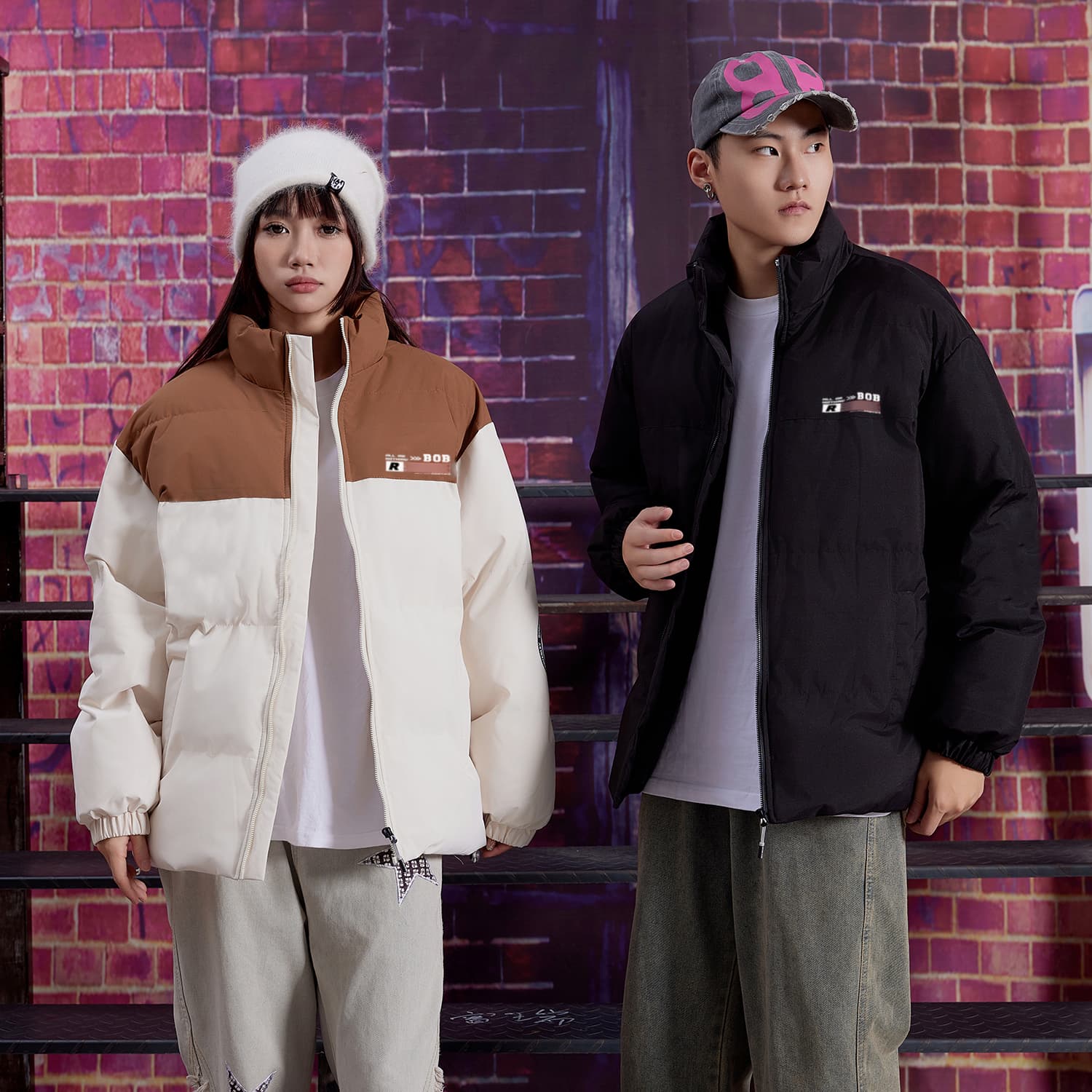 Зимняя куртка пуховик BOBBY ABLEY Хлопковый пуховик унисекс - изображение 5
