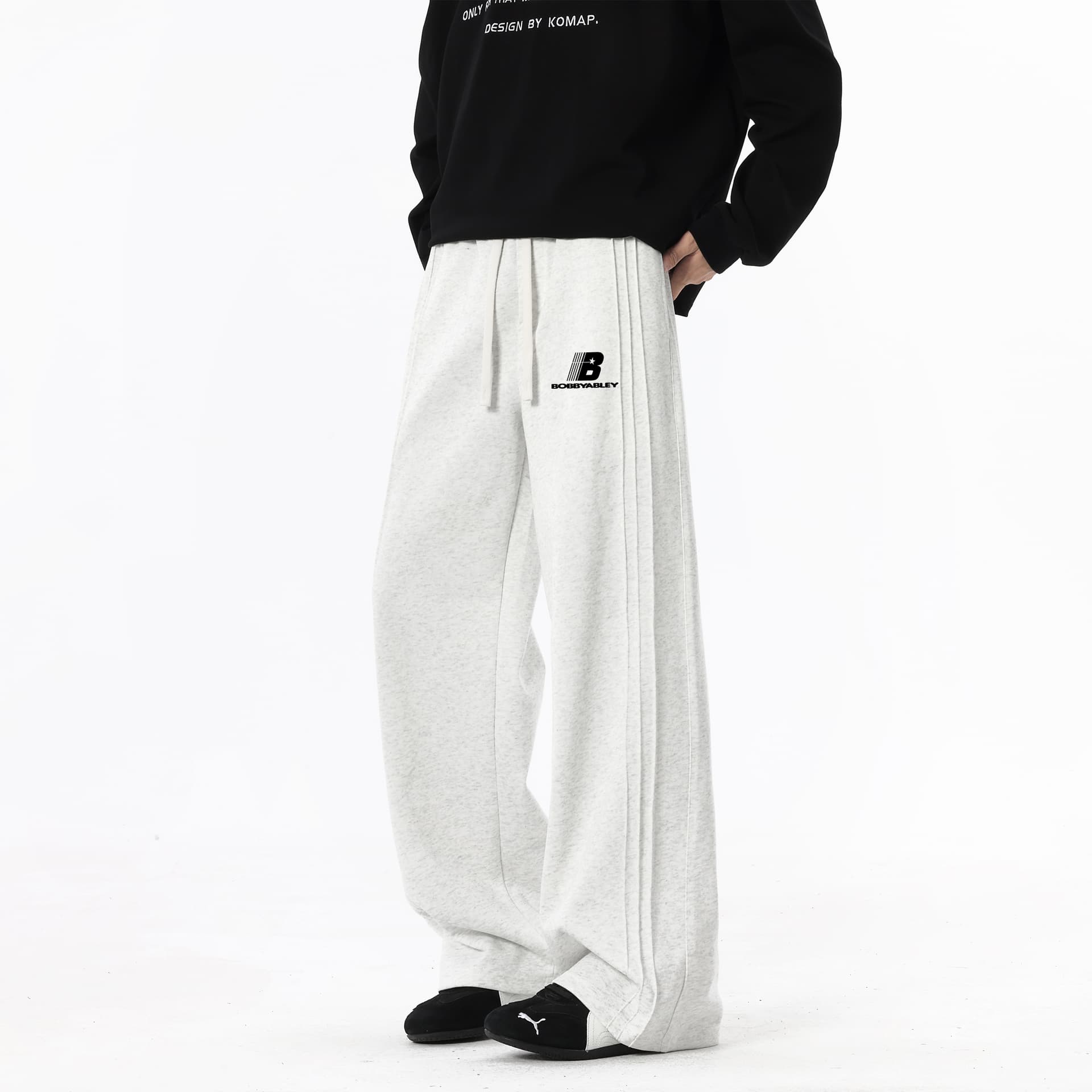 Штаны BOBBY ABLEY Унисекс Повседневные Брюки - изображение 4