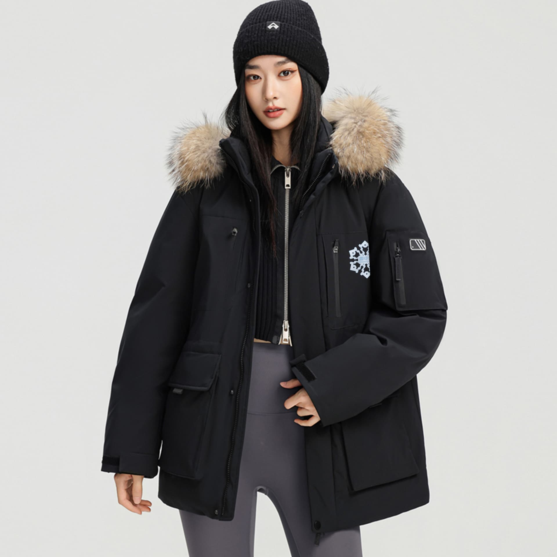 Зимняя куртка SNOW FLYING Winter Battle Collection Пуховик Унисекс - изображение 4