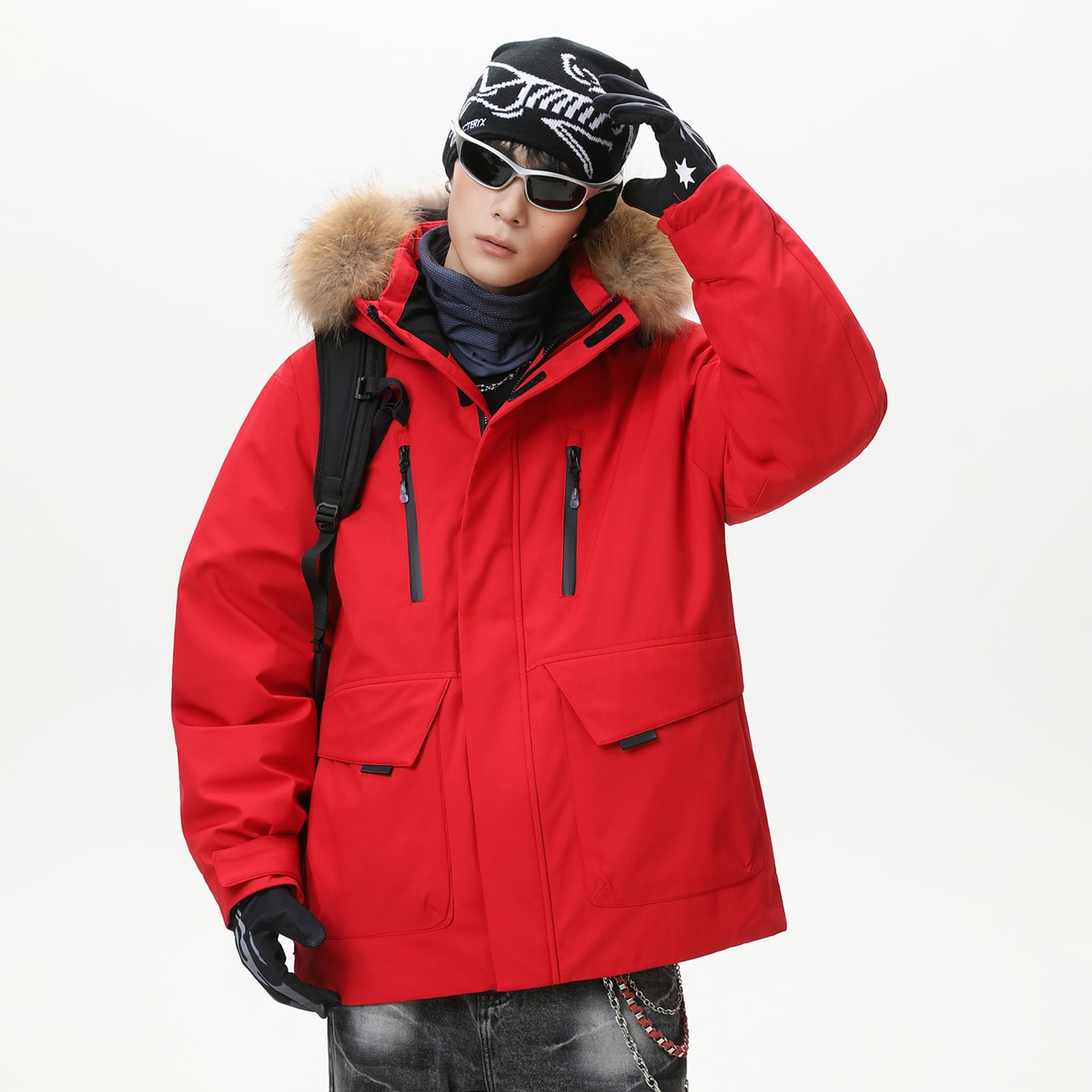 Зимняя куртка SNOW FLYING Wind and Snow Collection Пуховик Унисекс - изображение 5
