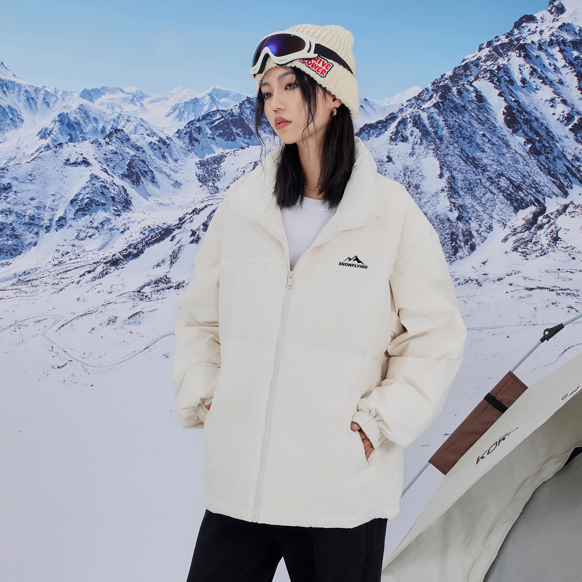 Зимняя куртка SNOW FLYING First Snow Collection Пуховик Унисекс - изображение 6