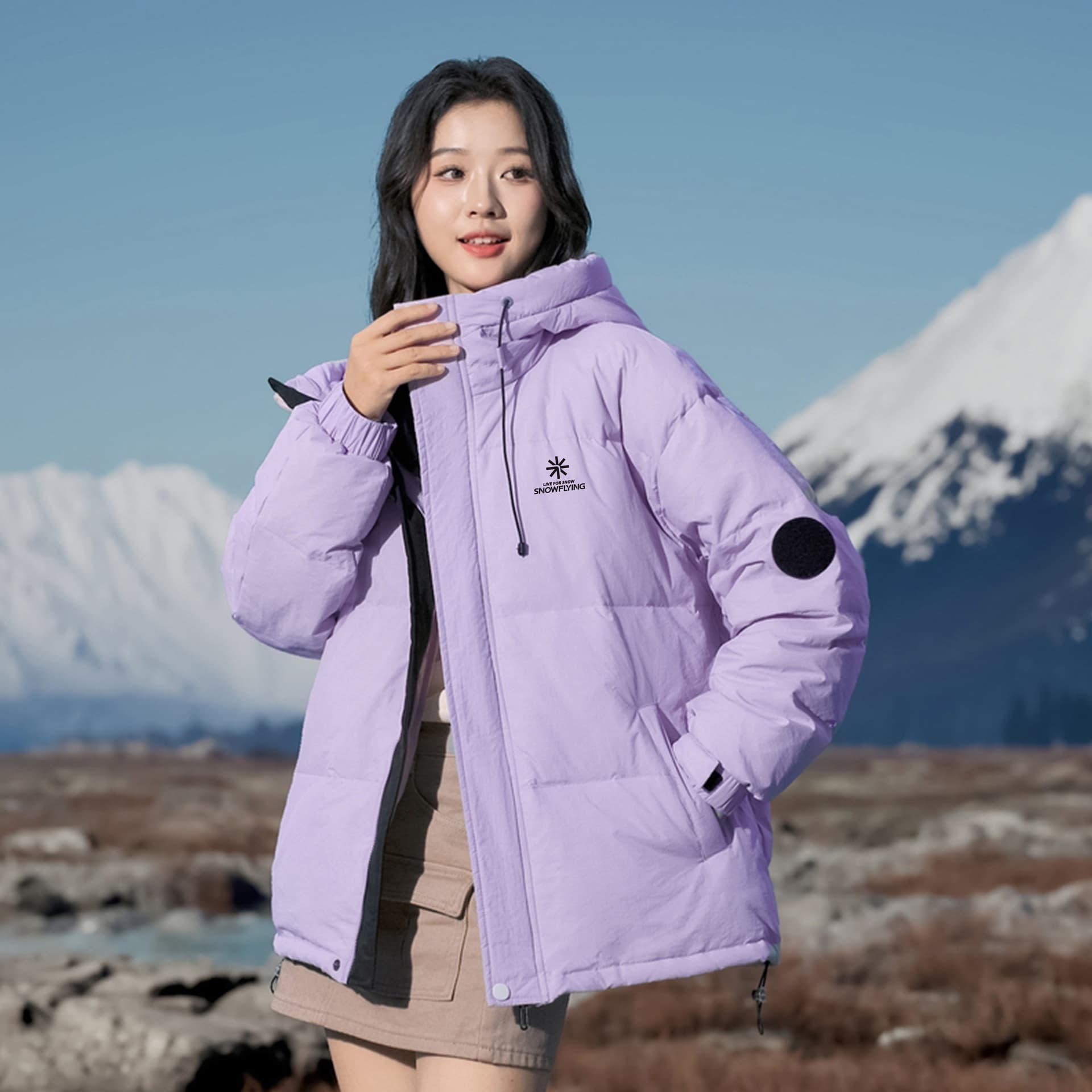 Пуховик SNOW FLYING Winter Battle Collection Пуховик Женский - изображение 4