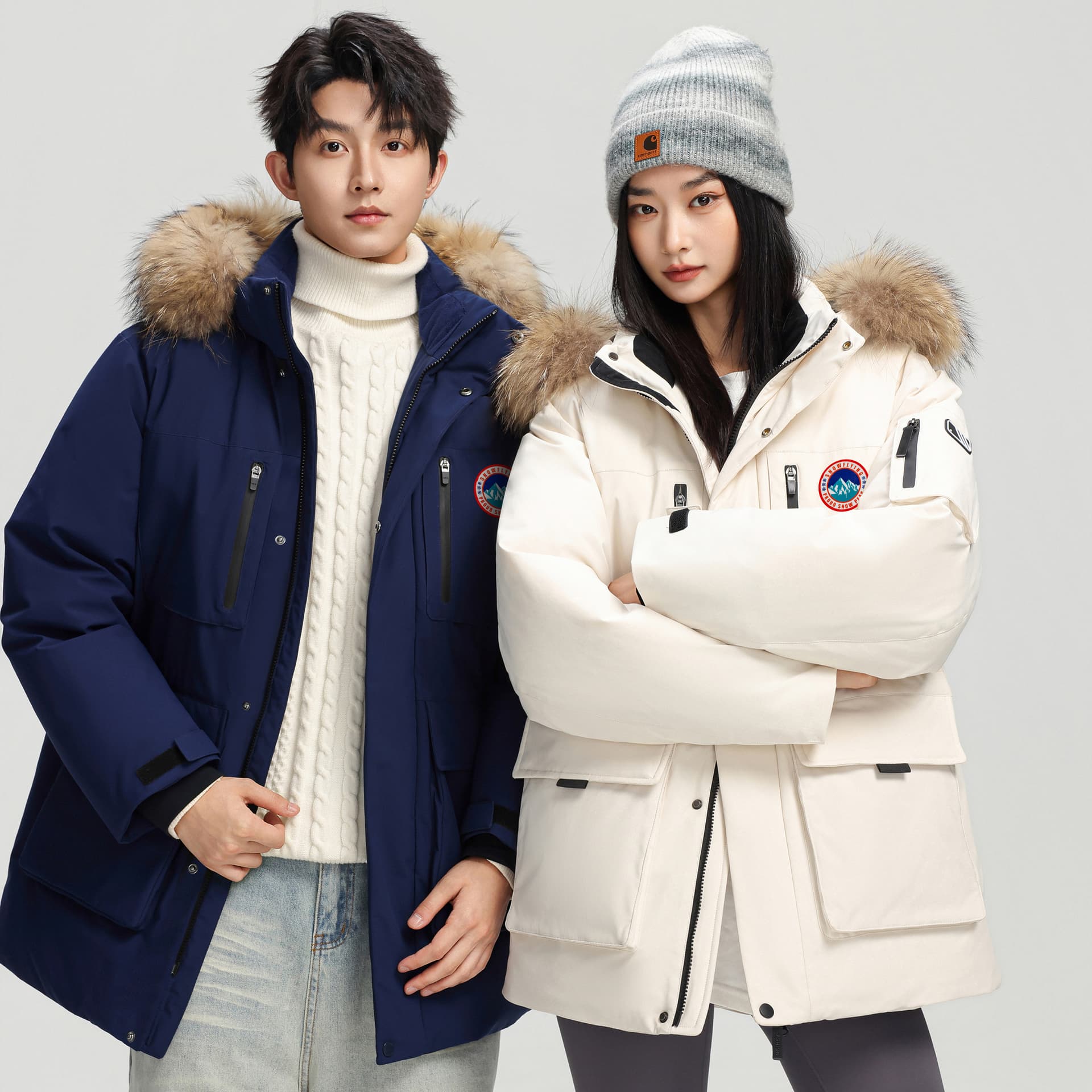 Зимняя куртка SNOW FLYING First Snow Collection Пуховик Унисекс - изображение 6