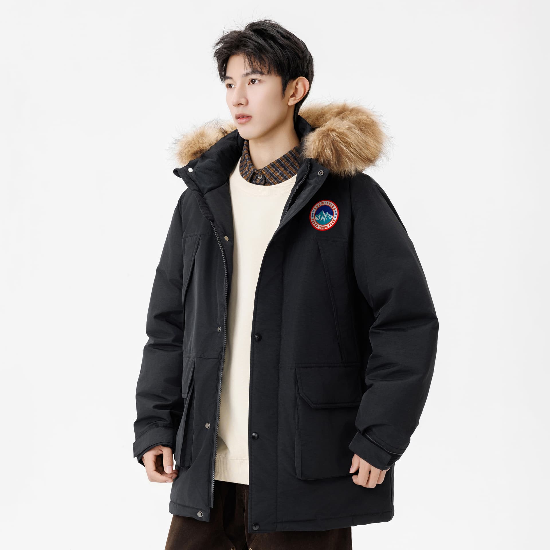 Зимняя куртка SNOW FLYING First Snow Collection Пуховик Мужской - изображение 5