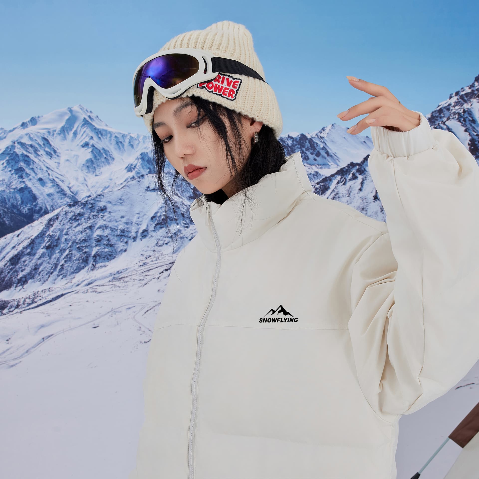 Зимняя куртка SNOW FLYING First Snow Collection Пуховик Унисекс - изображение 3