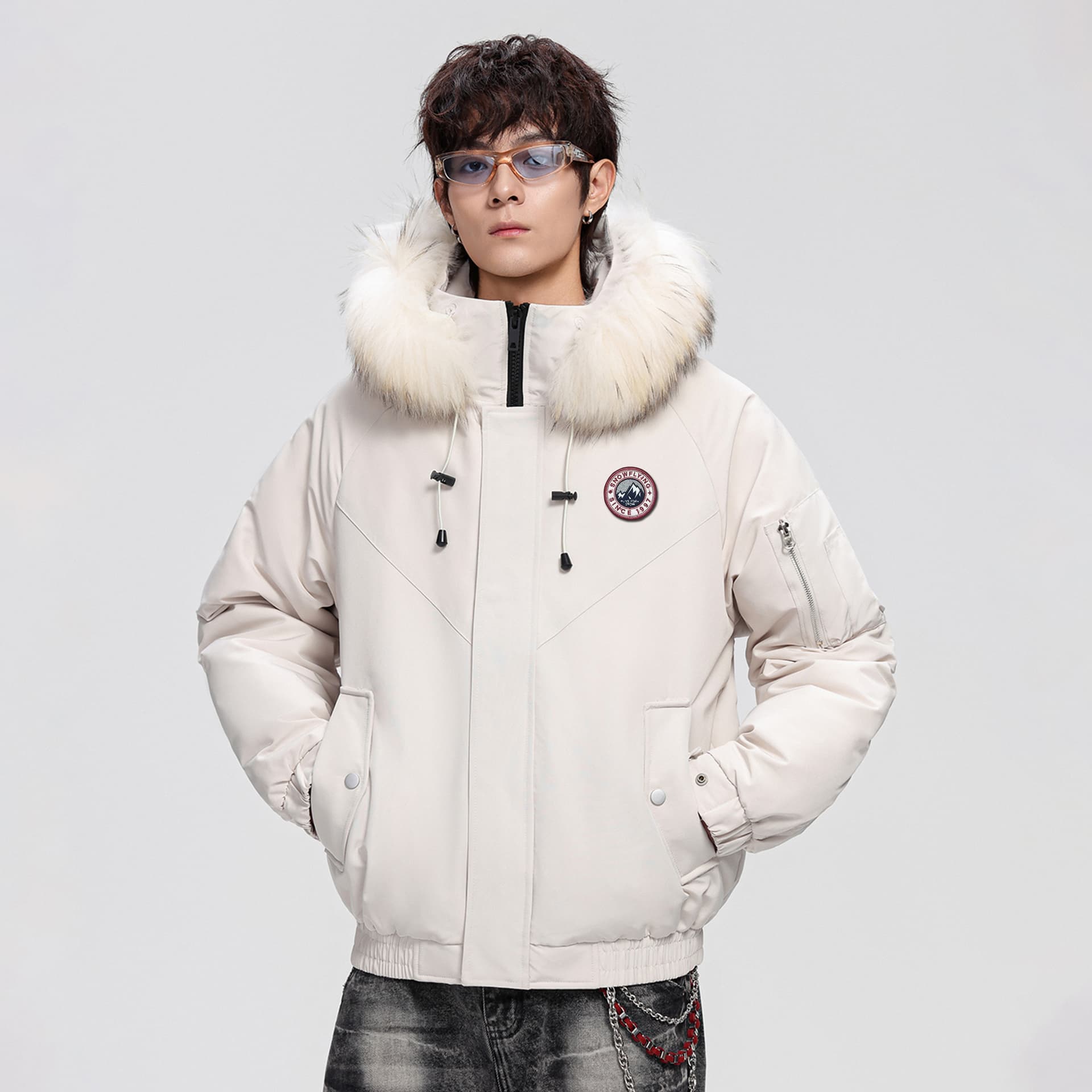 Зимняя куртка SNOW FLYING Winter Battle Collection Пуховик Мужской - изображение 4