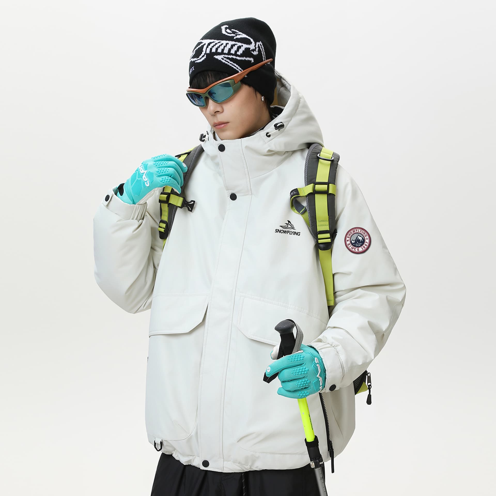 Зимняя куртка SNOW FLYING Winter Battle Collection Пуховик Мужской - изображение 3