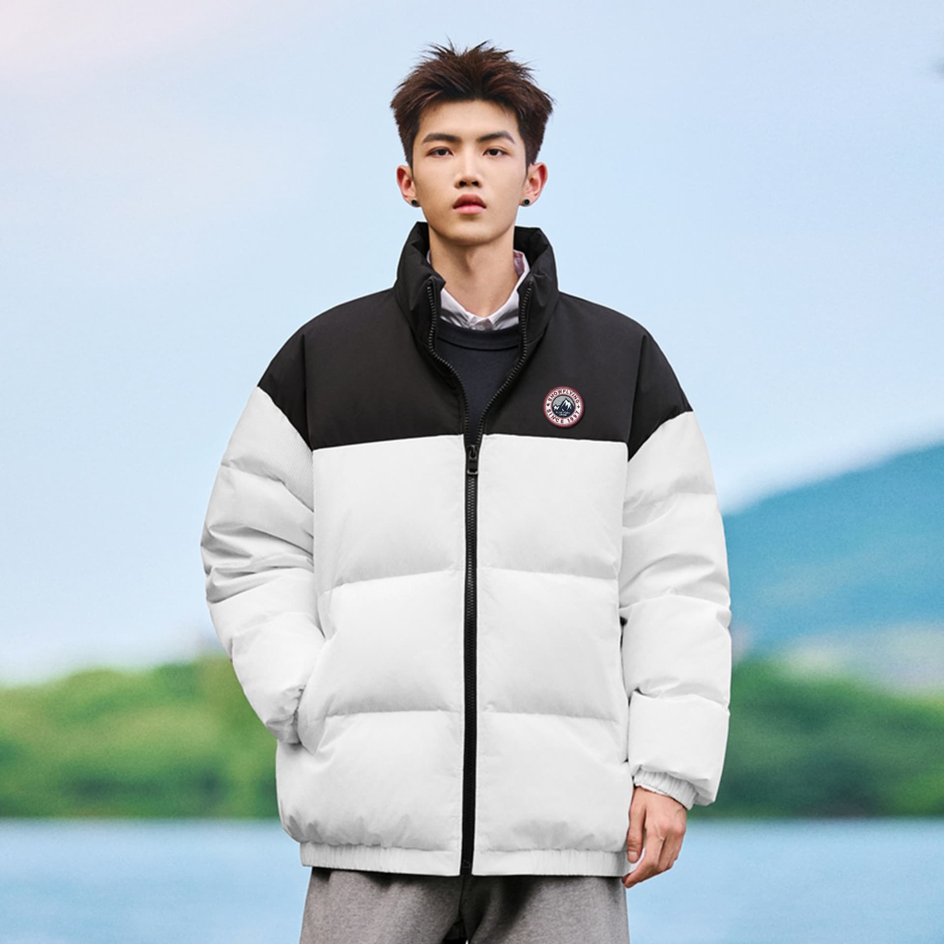 Зимняя куртка SNOW FLYING Winter Battle Collection Пуховик Унисекс - изображение 3