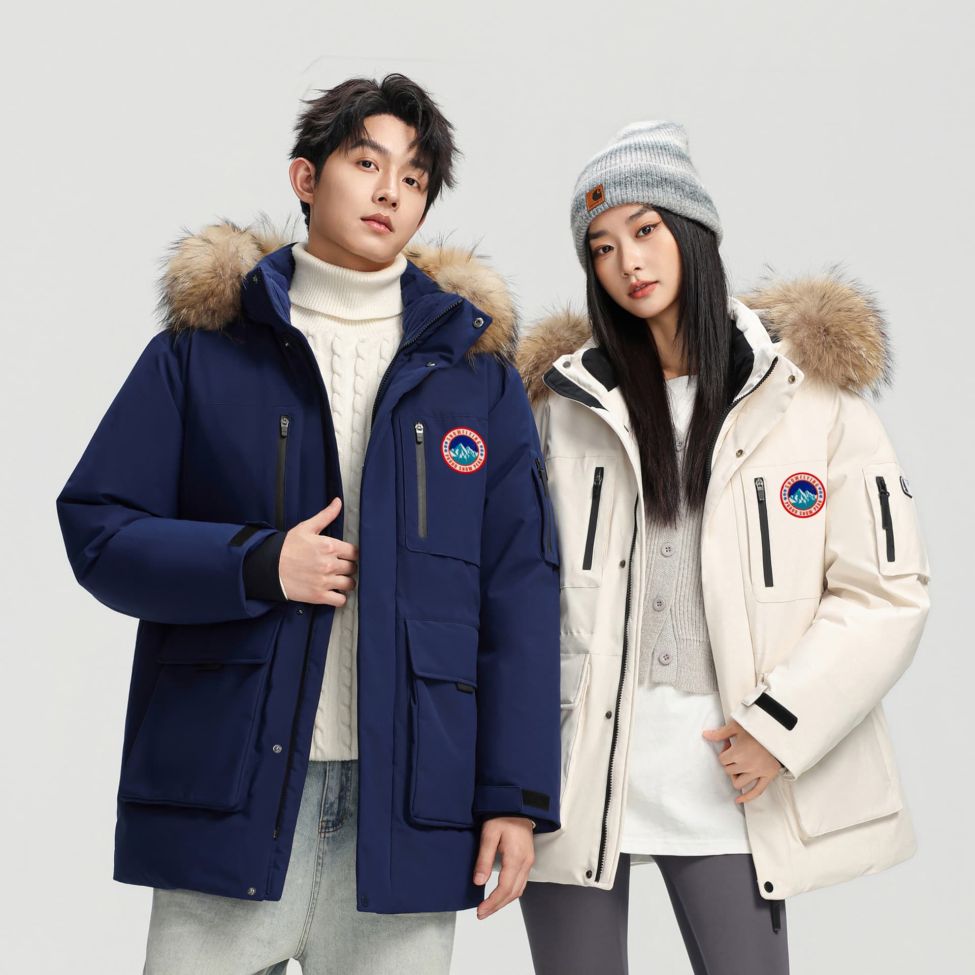 Зимняя куртка SNOW FLYING First Snow Collection Пуховик Унисекс - изображение 3