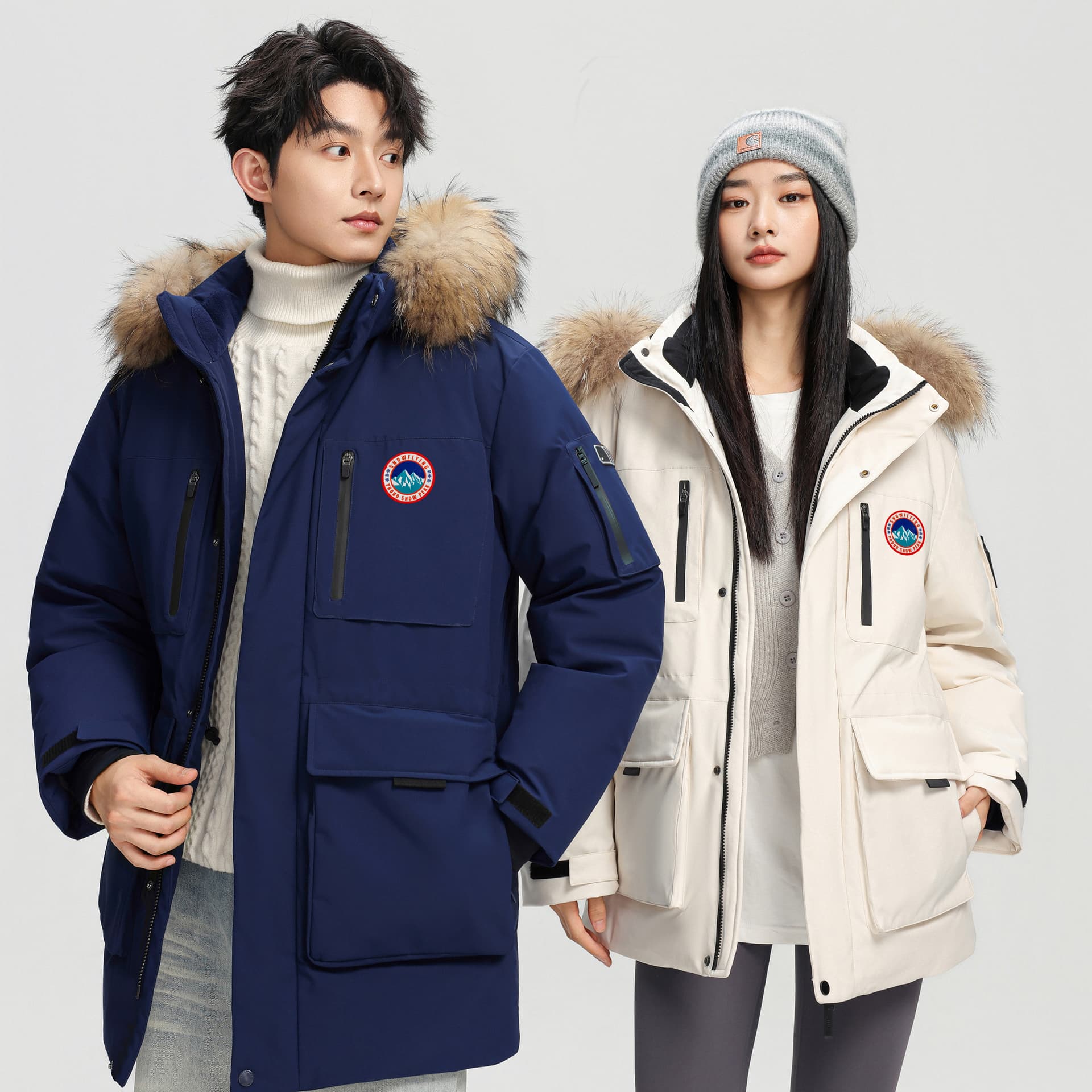 Зимняя куртка SNOW FLYING First Snow Collection Пуховик Унисекс - изображение 7