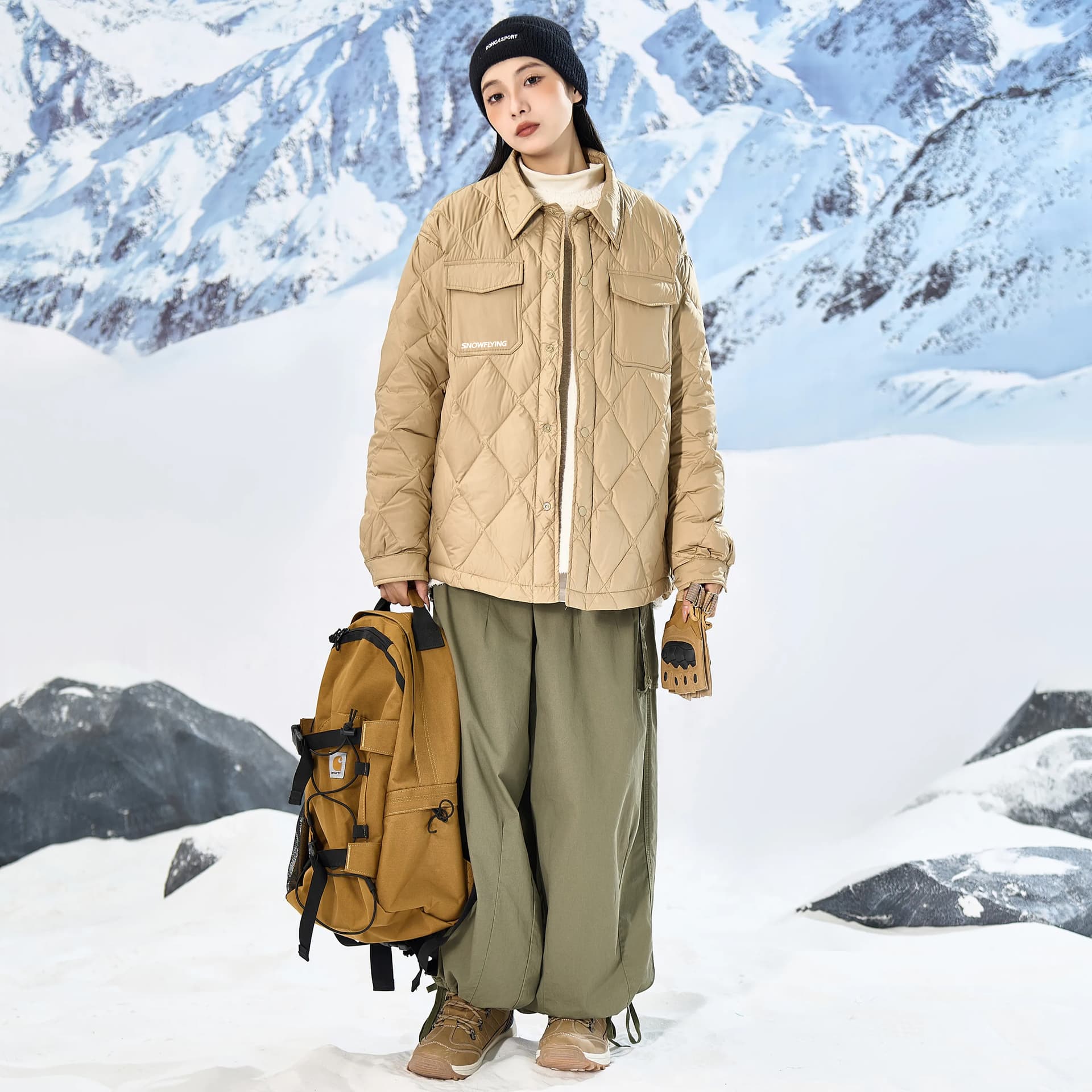 Зимняя куртка SNOW FLYING Wildchild Collection Пуховик Унисекс - изображение 3