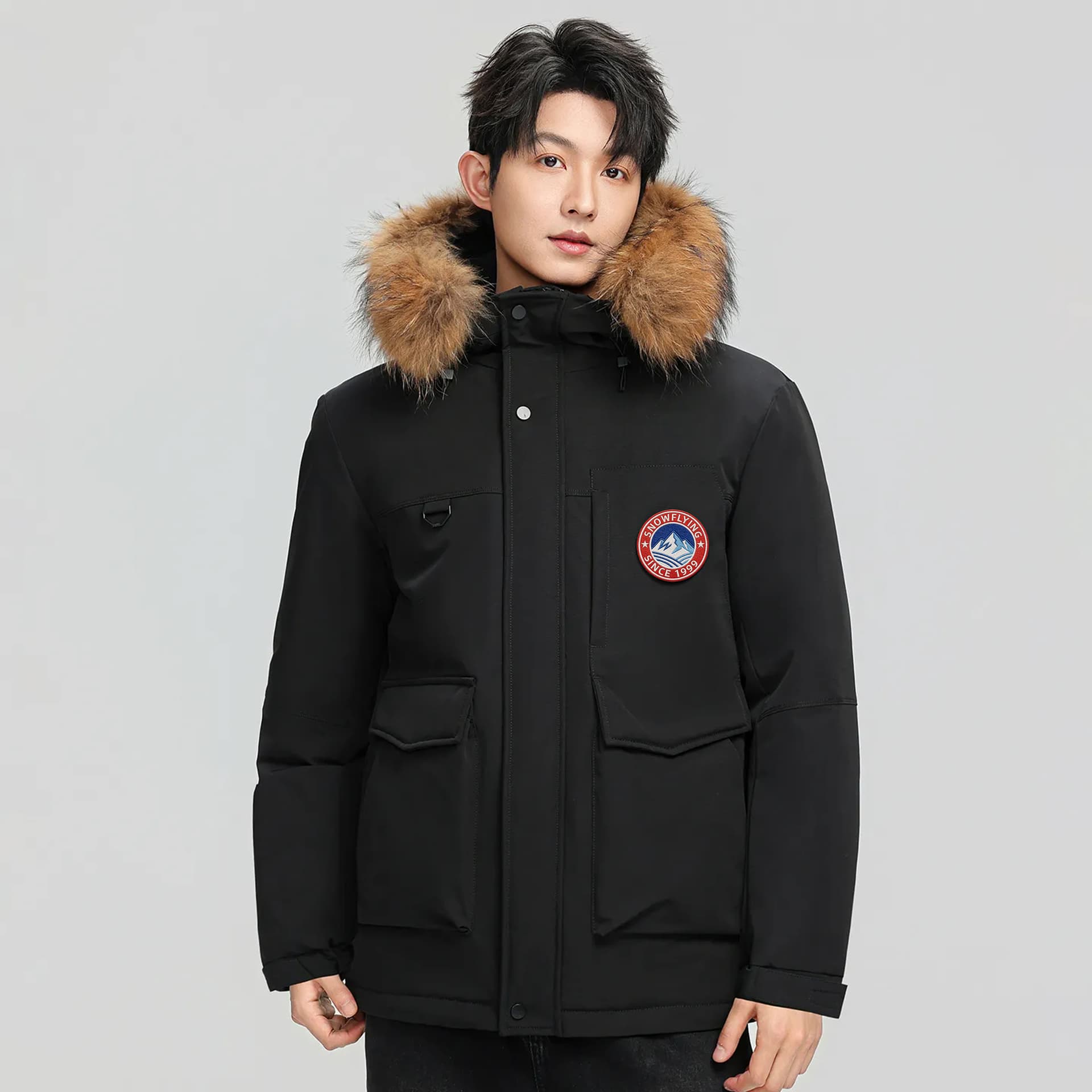 Зимняя куртка SNOW FLYING Winter Battle Collection Пуховик Мужской - изображение 3