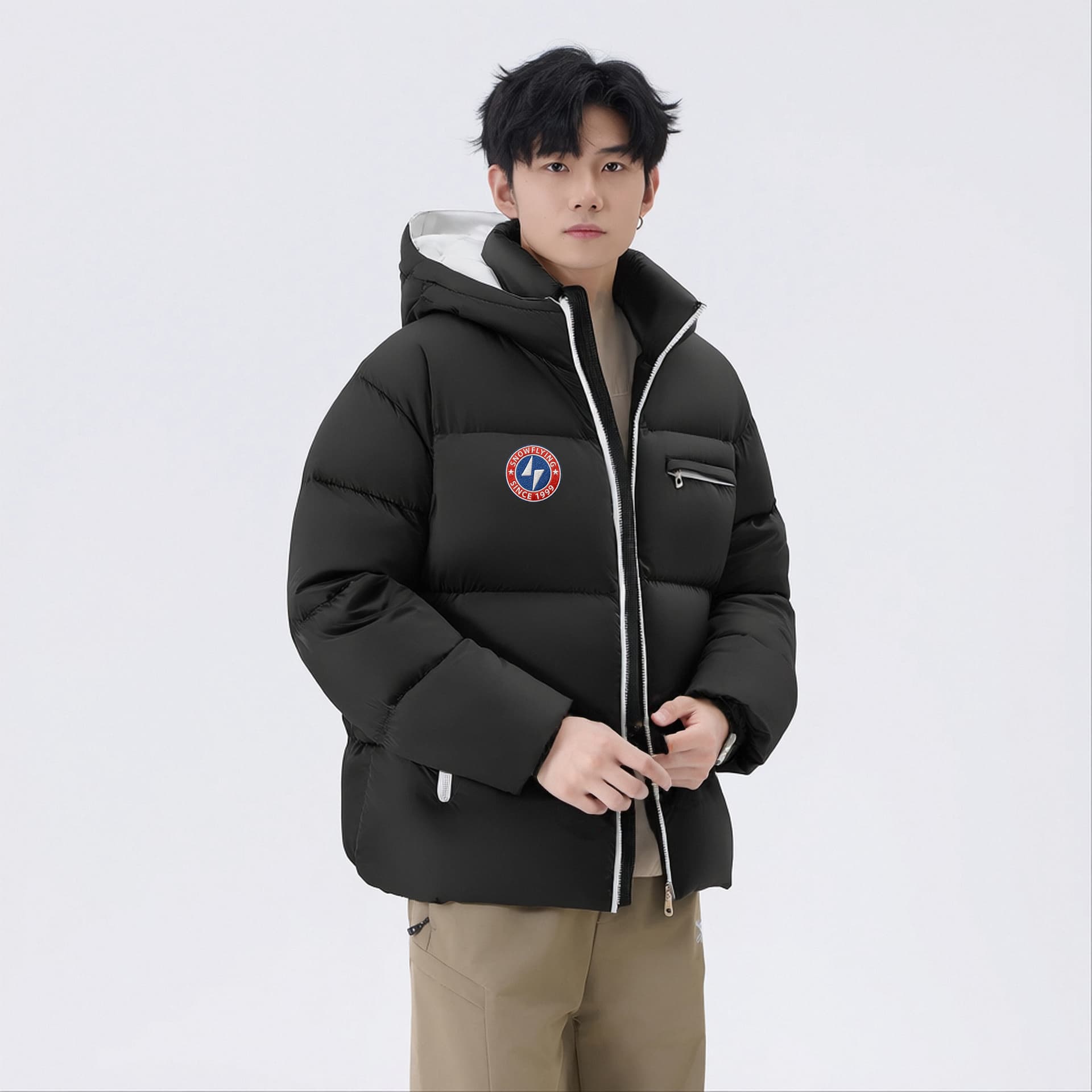 Зимняя куртка SNOW FLYING Winter Battle Collection Пуховик Унисекс - изображение 3