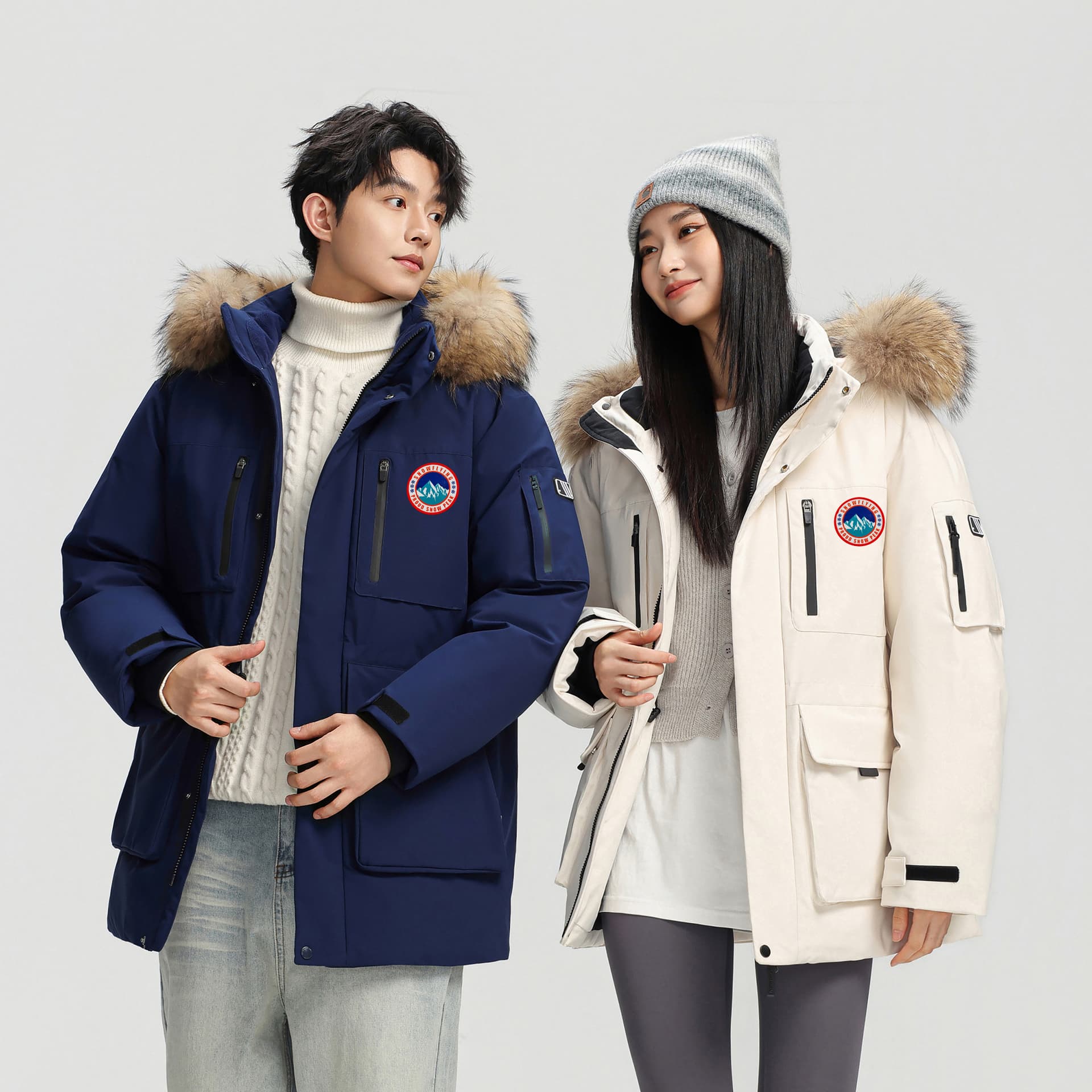 Зимняя куртка SNOW FLYING First Snow Collection Пуховик Унисекс - изображение 4