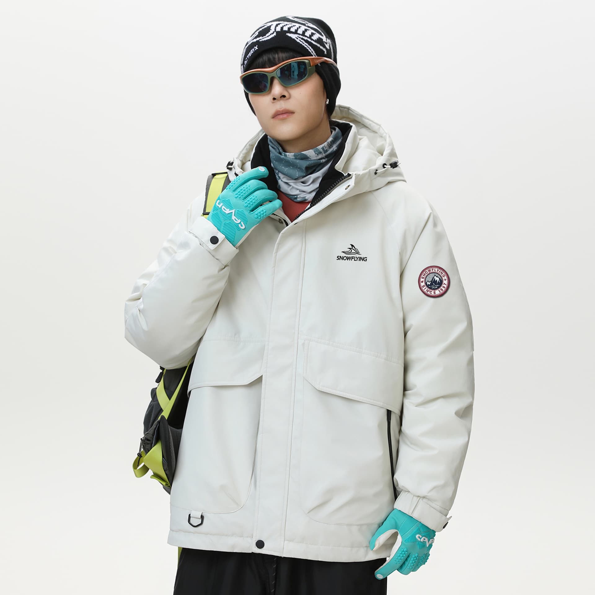 Зимняя куртка SNOW FLYING Winter Battle Collection Пуховик Мужской - изображение 4