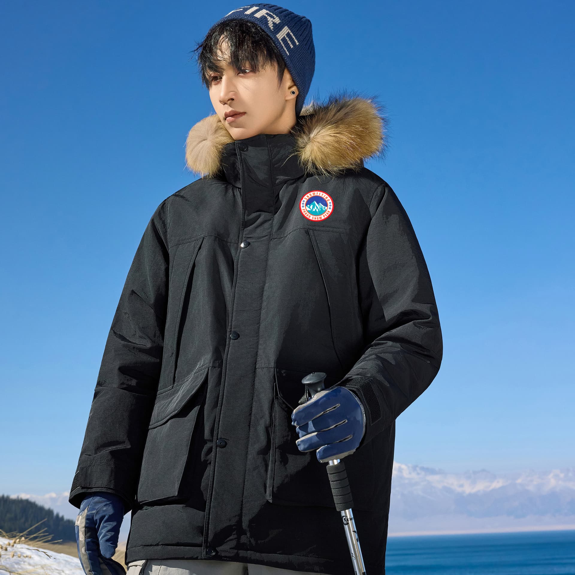 Зимняя куртка SNOW FLYING First Snow Collection Пуховик Унисекс - изображение 3