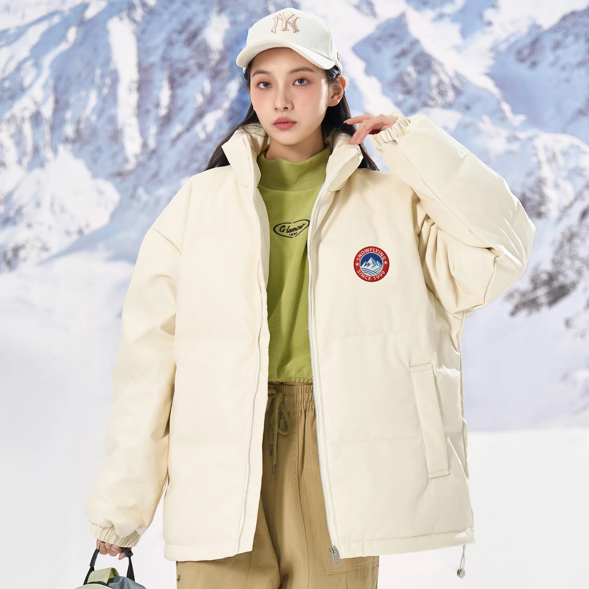 Зимняя куртка SNOW FLYING Winter Battle Collection Пуховик Унисекс - изображение 3