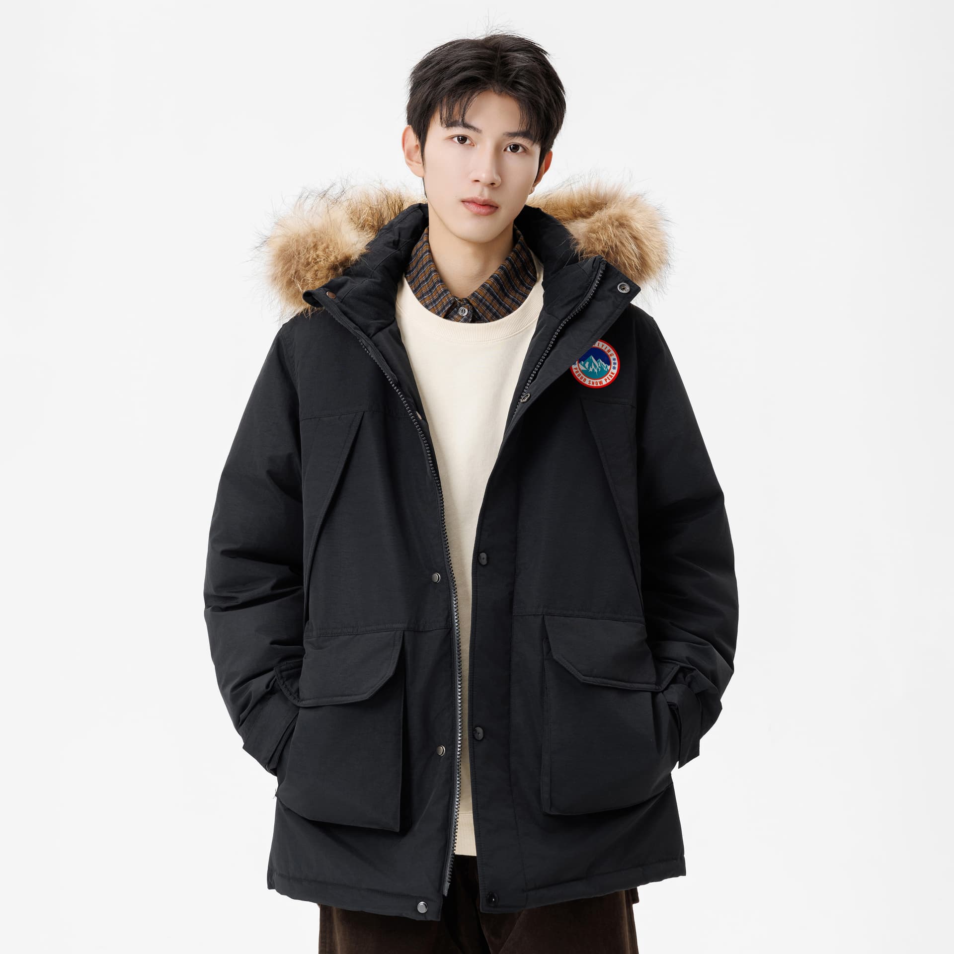 Зимняя куртка SNOW FLYING First Snow Collection Пуховик Мужской - изображение 6