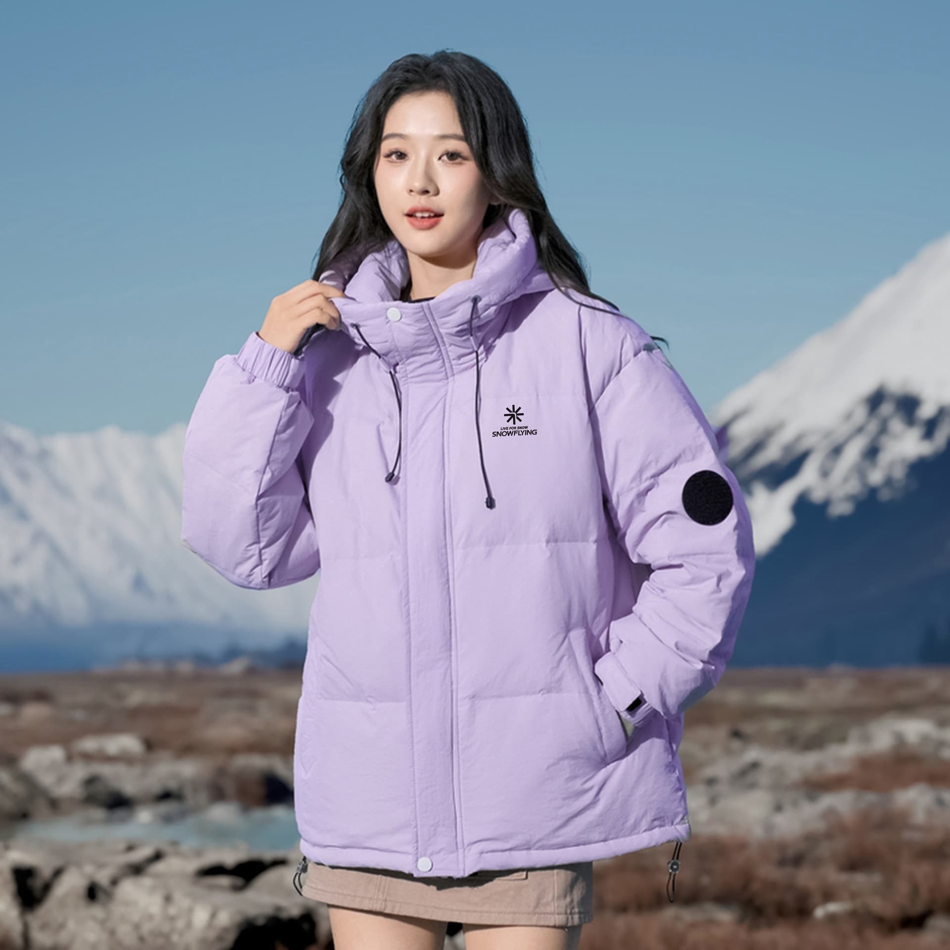 Пуховик SNOW FLYING Winter Battle Collection Пуховик Женский - изображение 5