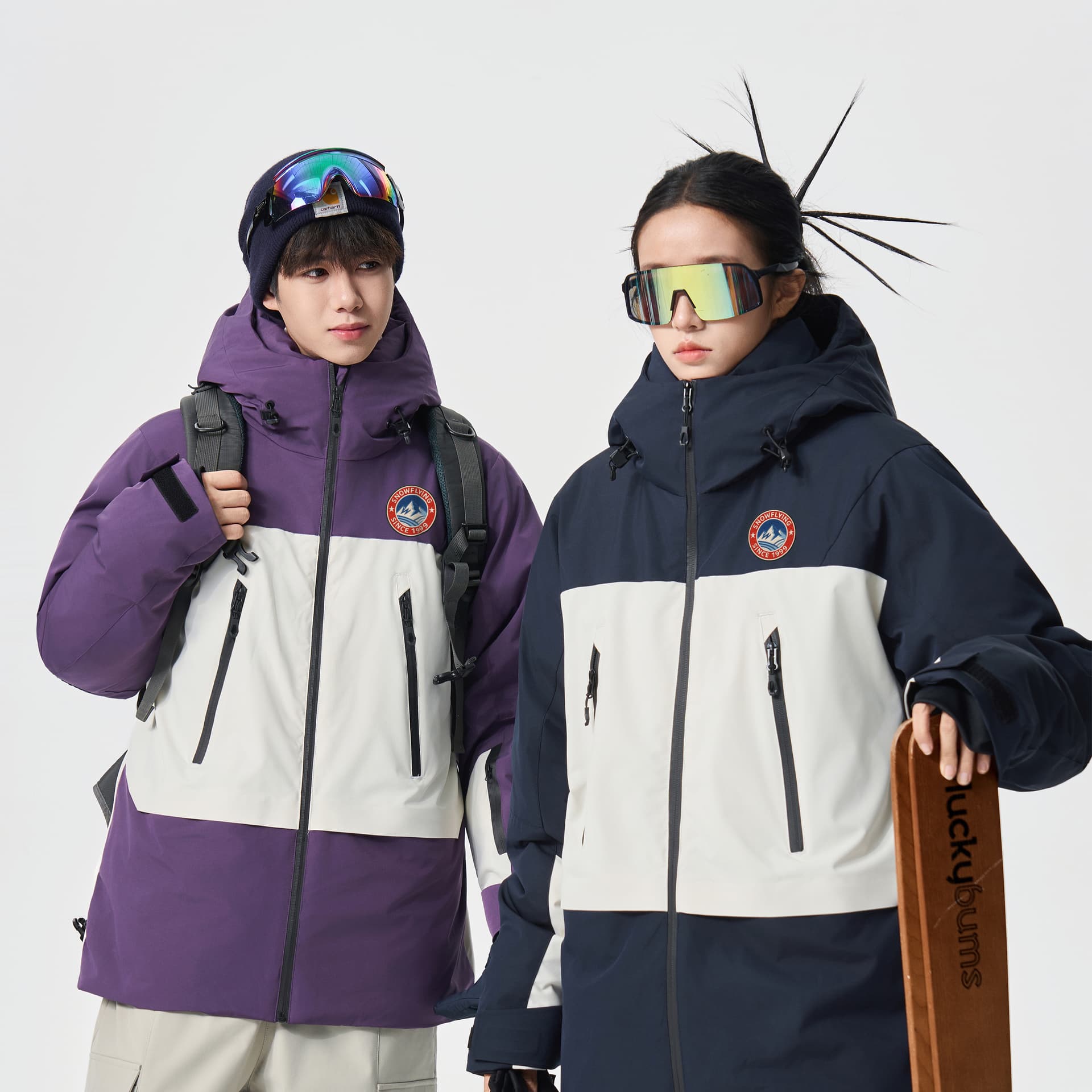 Зимняя куртка SNOW FLYING Winter Battle Collection Пуховик Унисекс - изображение 3