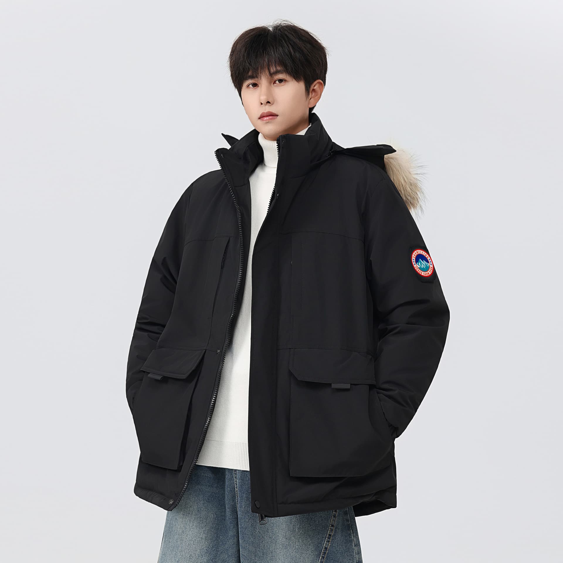 Зимняя куртка SNOW FLYING First Snow Collection Пуховик Мужской - изображение 3