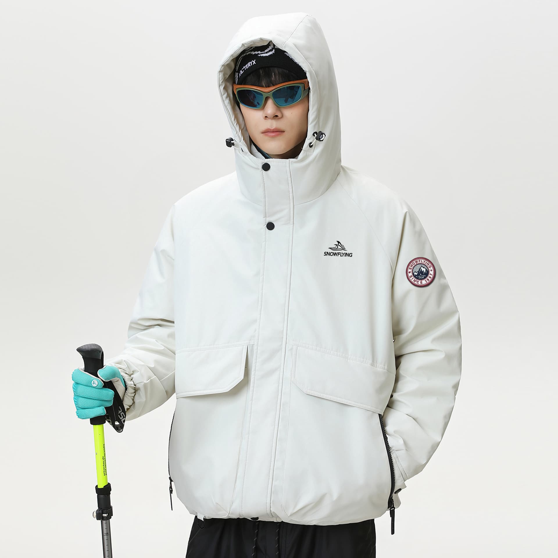 Зимняя куртка SNOW FLYING Winter Battle Collection Пуховик Мужской - изображение 5