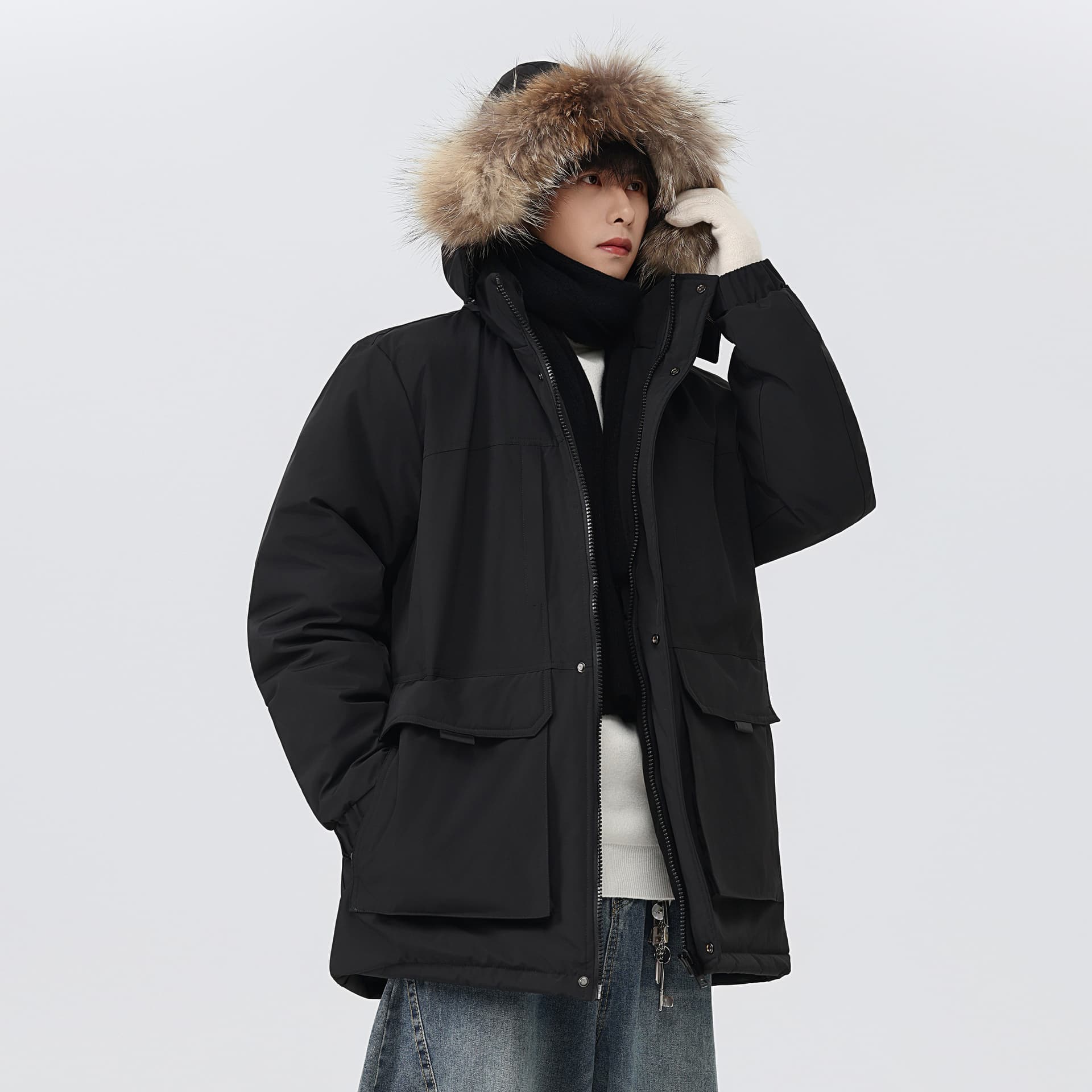 Зимняя куртка SNOW FLYING First Snow Collection Пуховик Мужской - изображение 4