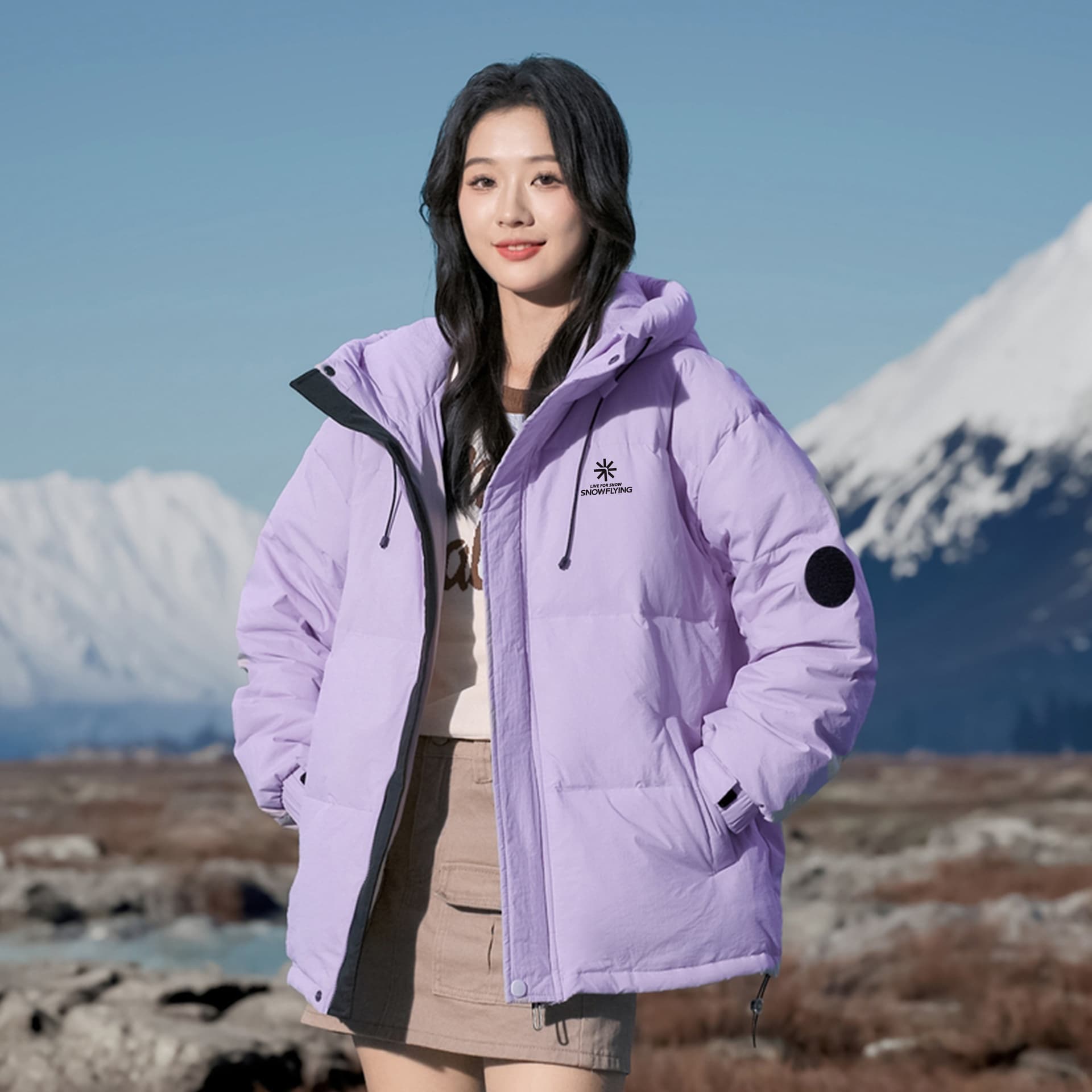 Пуховик SNOW FLYING Winter Battle Collection Пуховик Женский - изображение 3