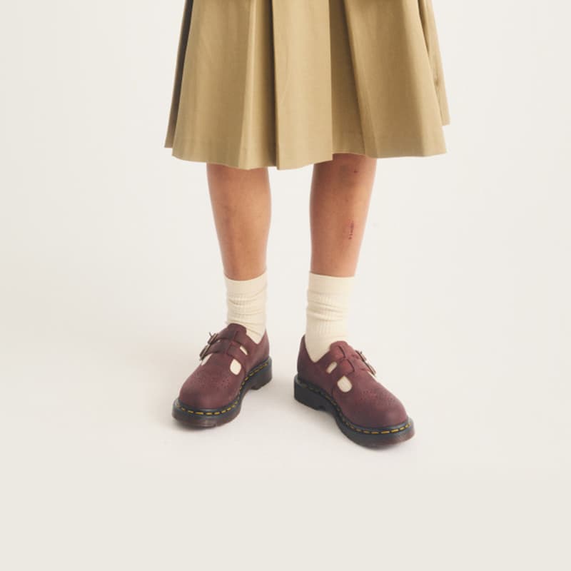 Dr.Martens Mary Jane Shoes Cherry Red Unisex Dr.Martens Mary Jane Shoes Вишнево-красные Унисекс - изображение 6