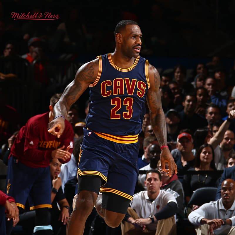 Баскетбольная майка Mitchell Ness NBAAU 15-16 23 - изображение 5