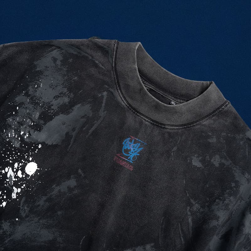 Футболка Mitchell Ness x PHANTACI Т-рубашка Унисекс - изображение 2